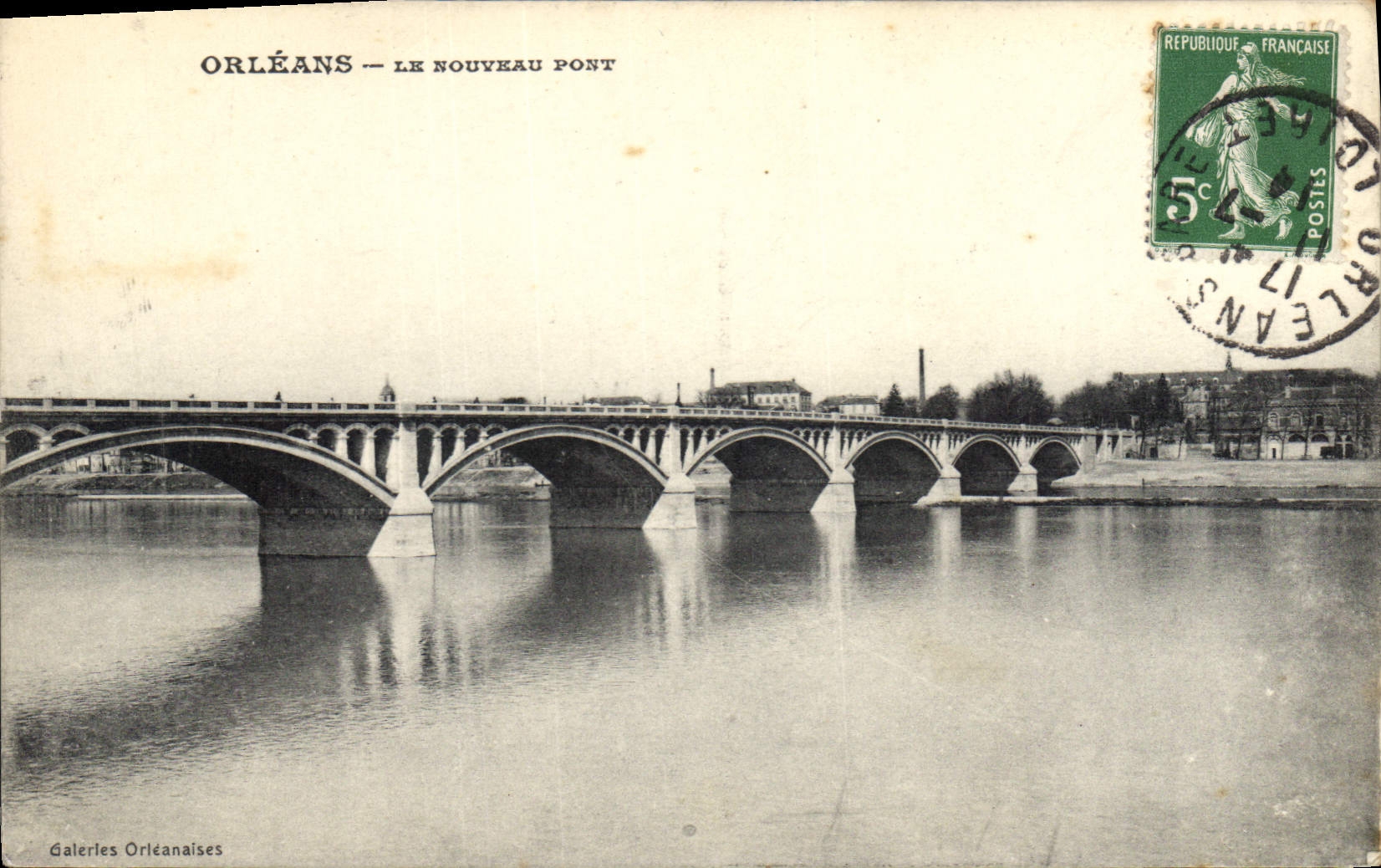 CPA Orleans Le Nouveau Pont 