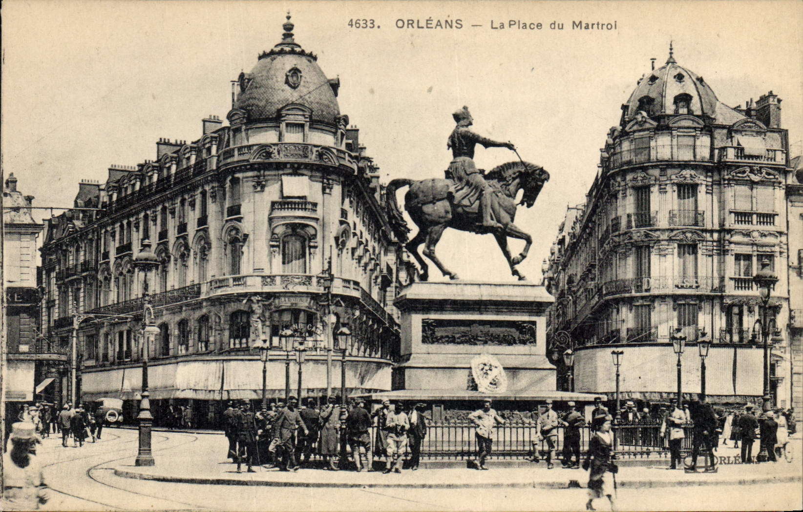 CPA Orleans La Place du Martroi 