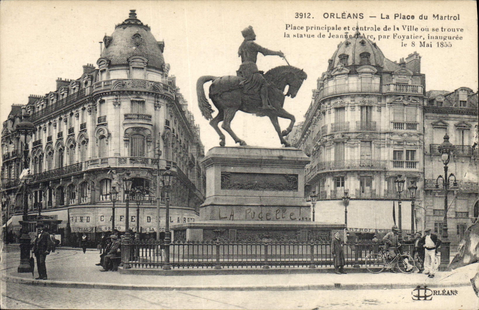 CPA Orleans La Place du Martroi 