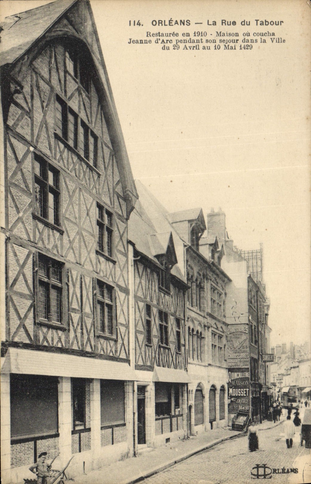 CPA Orleans La Rue du Tabour 