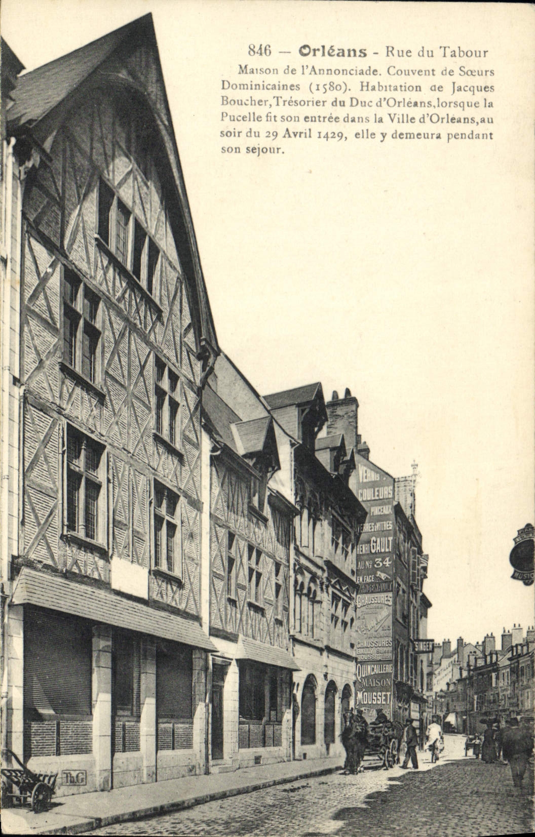 CPA Orleans La Rue du Tabour 