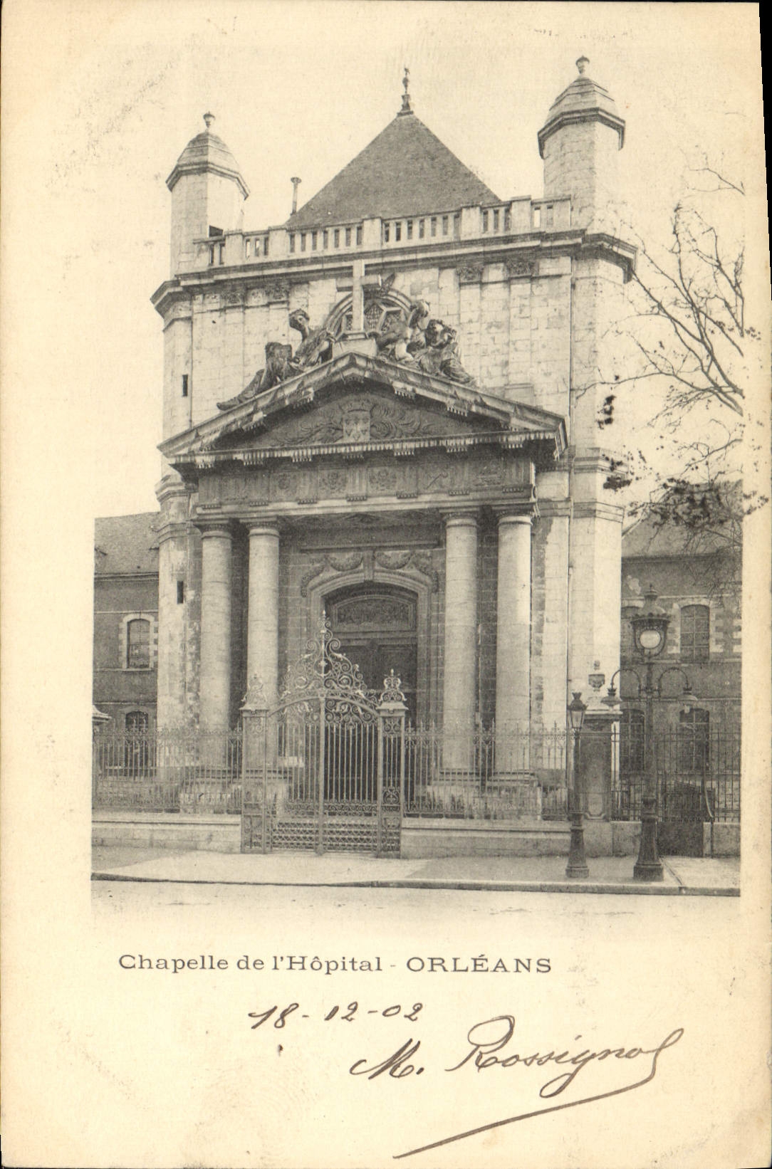 CPA Chapelle de l'Hopital Orleans 