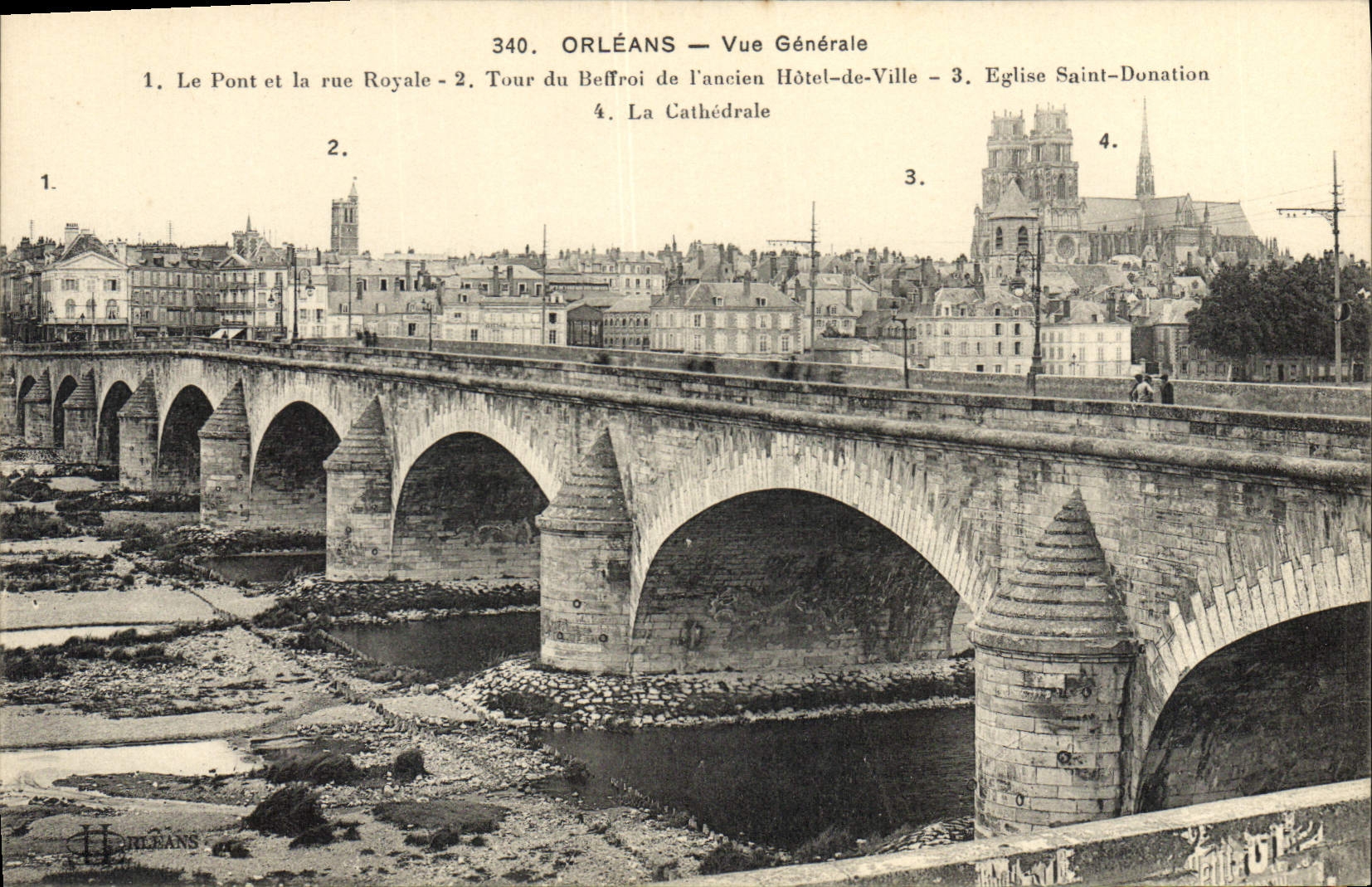 CPA Orleans Vue Generale 