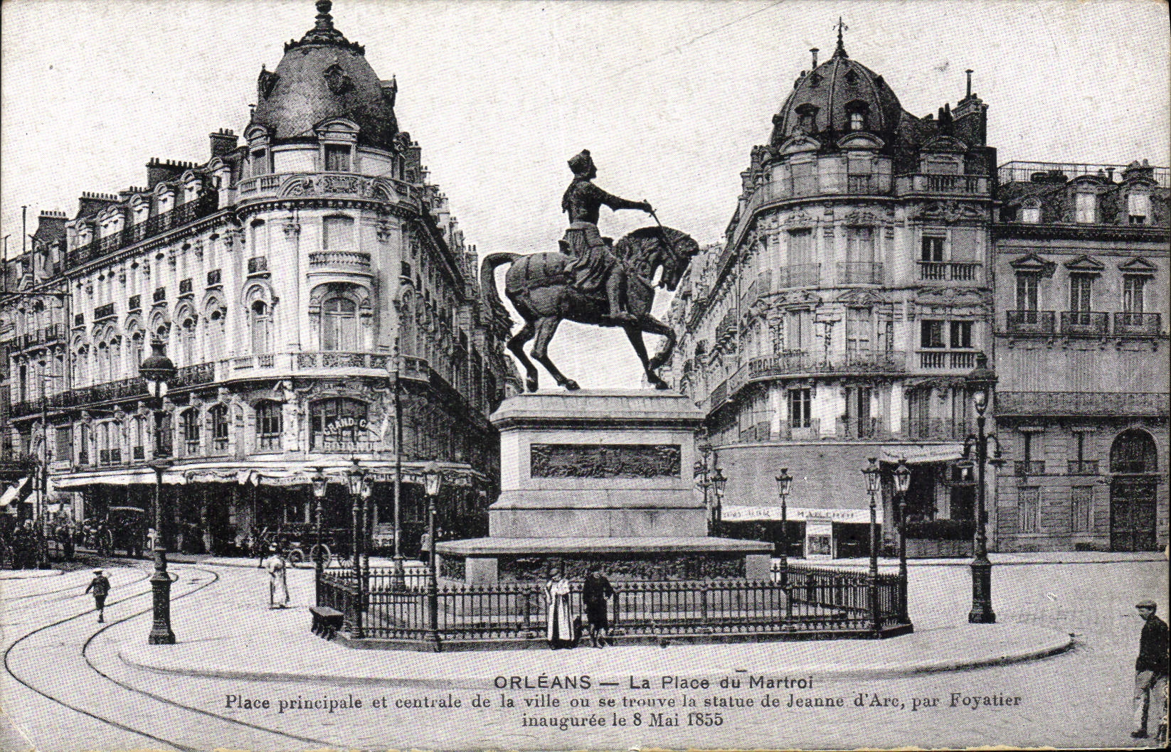 CPA Orleans La Place du Martroi 