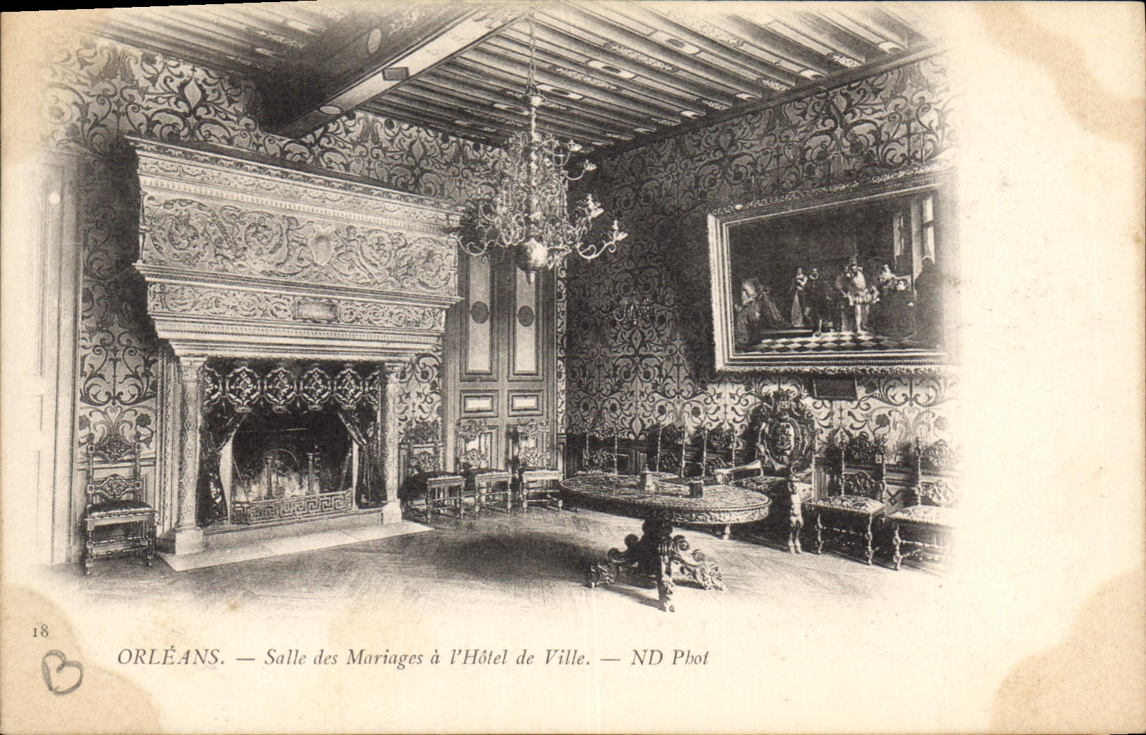CPA Orleans Salle des Mariages a l'Hotel de Ville