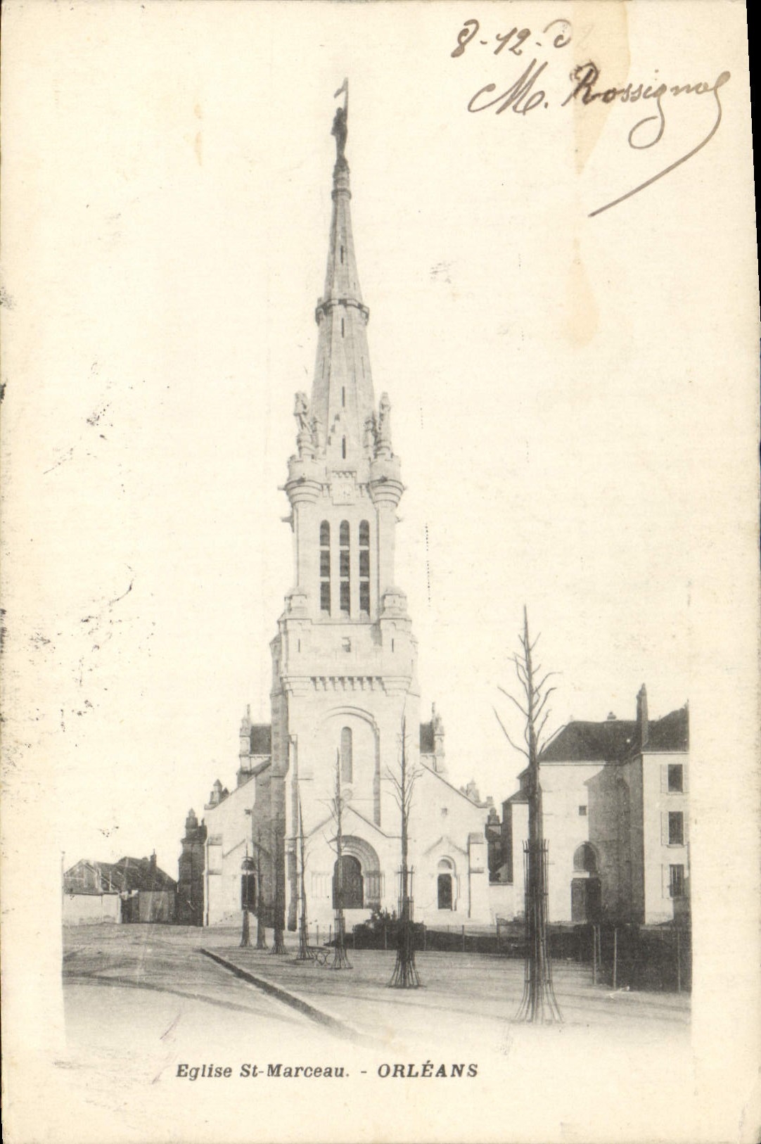 CPA Orleans Eglise St Marceau 