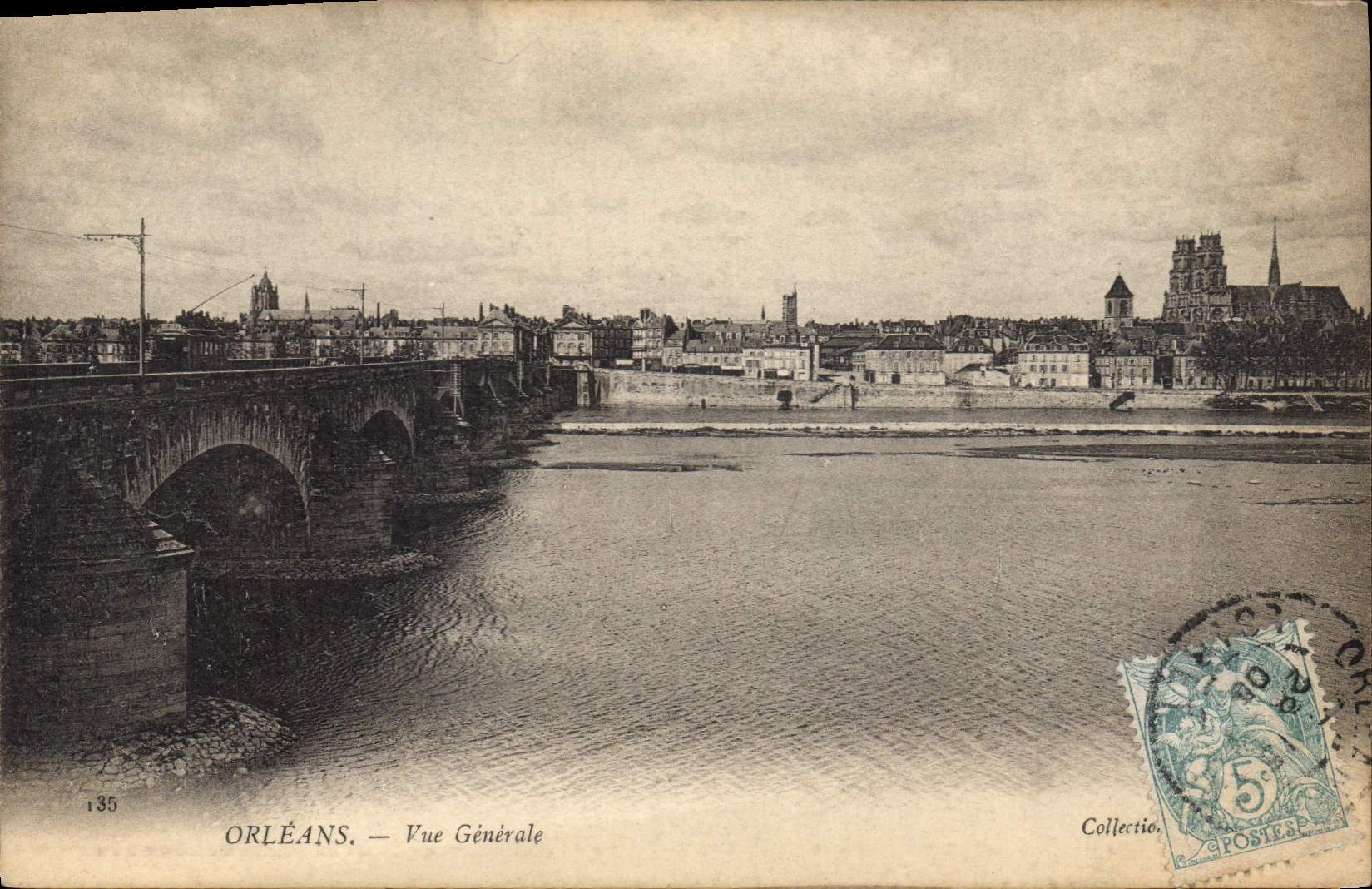 CPA Orleans Vue Generale 
