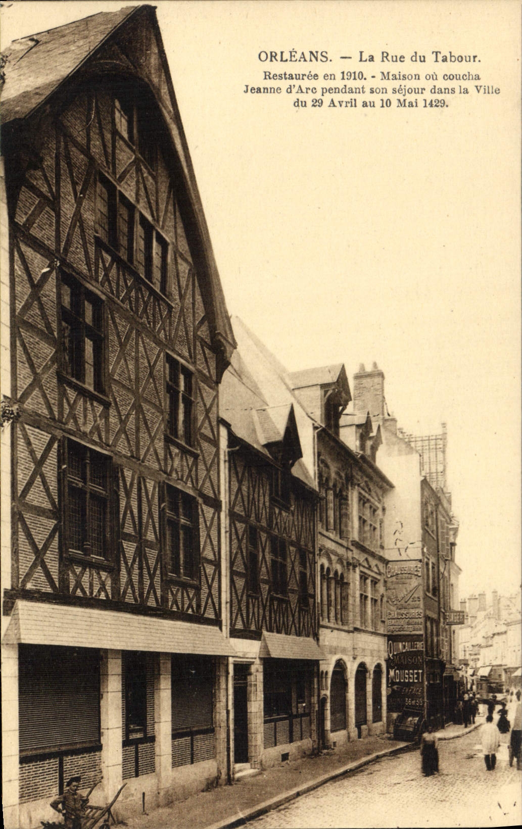CPA Orleans La Rue du Tabour 