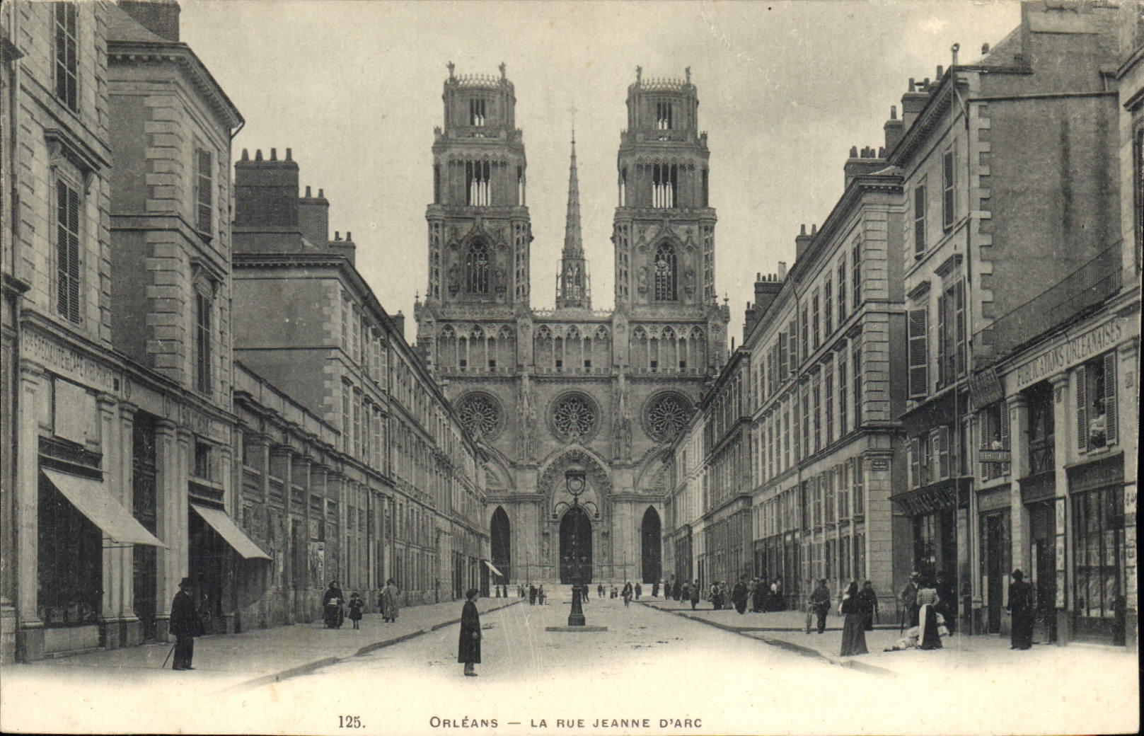 CPA Orleans La Rue Jeanne D'Arc 
