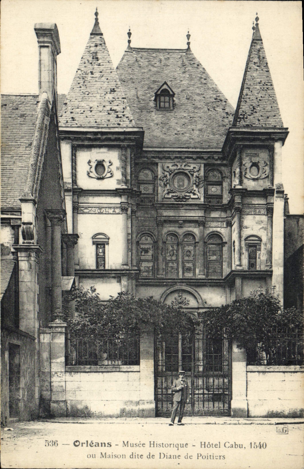 CPA Orleans Musee Historique Hotel Cabu