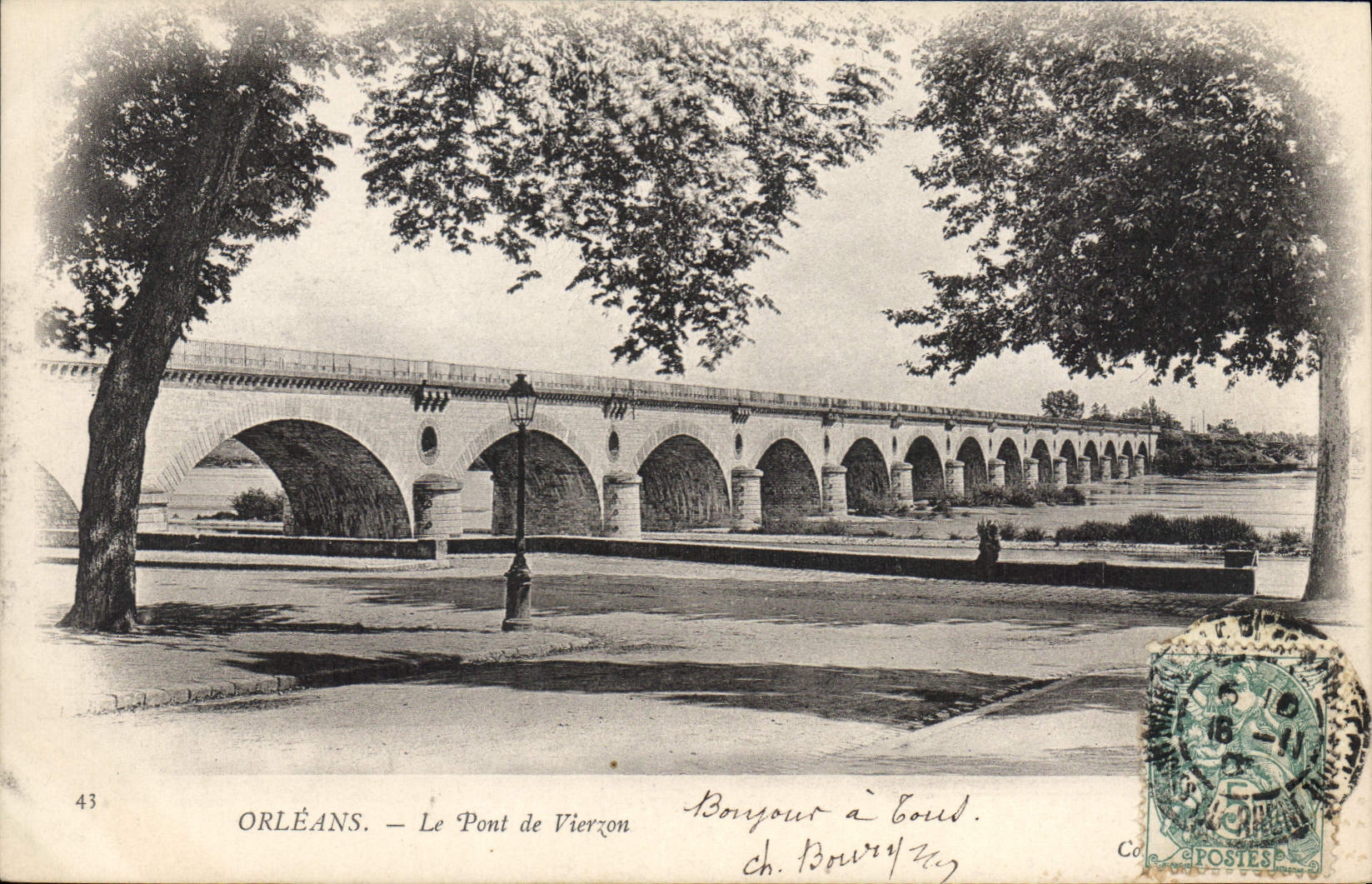 CPA Orleans Le Pont de Vierzon 