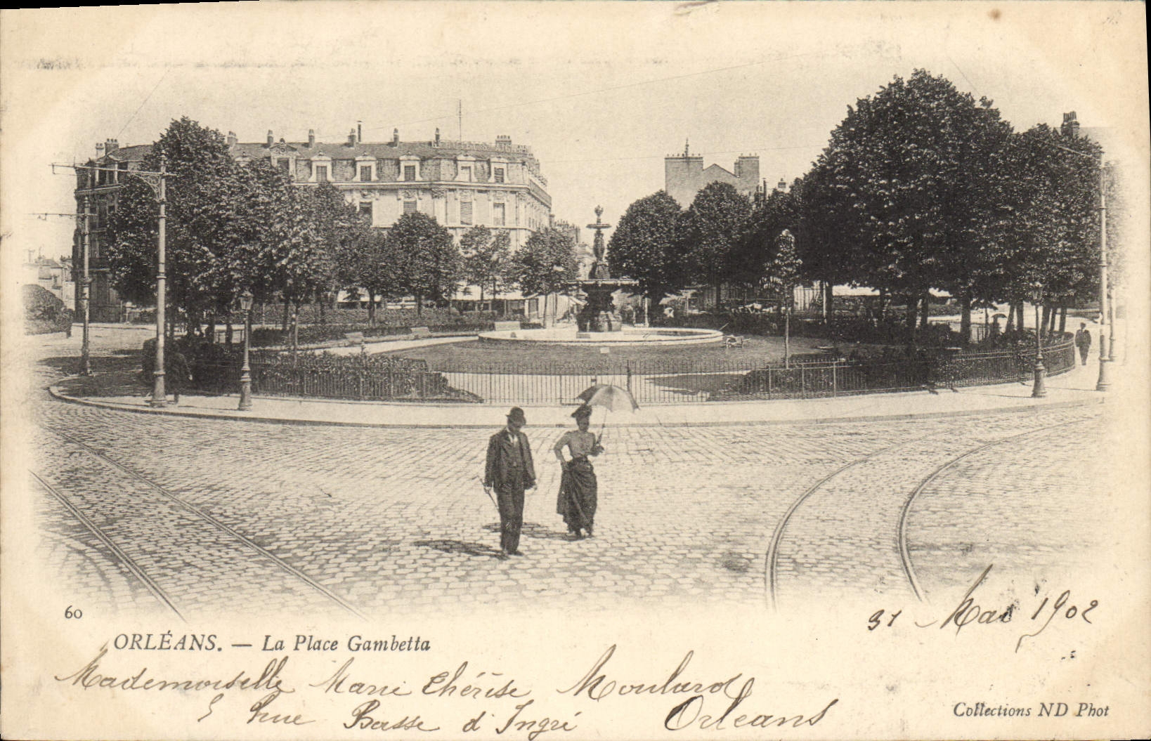 CPA Orleans La Place Gambetta 