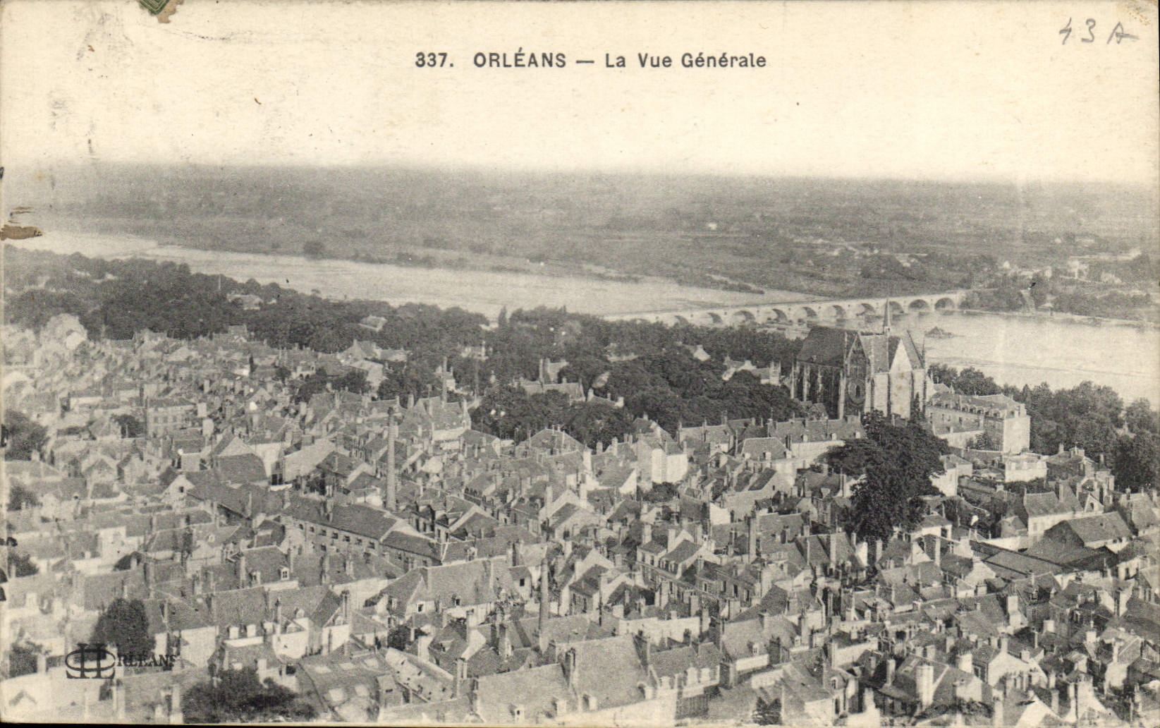 CPA Orleans La Vue generale 