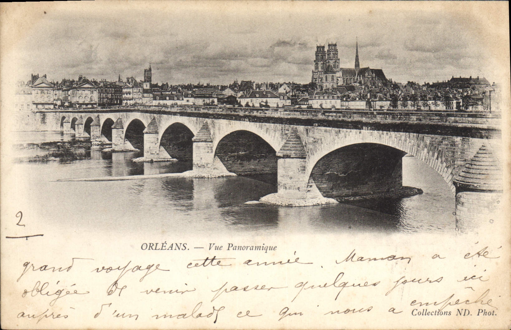 CPA Orleans Vue panoramique 