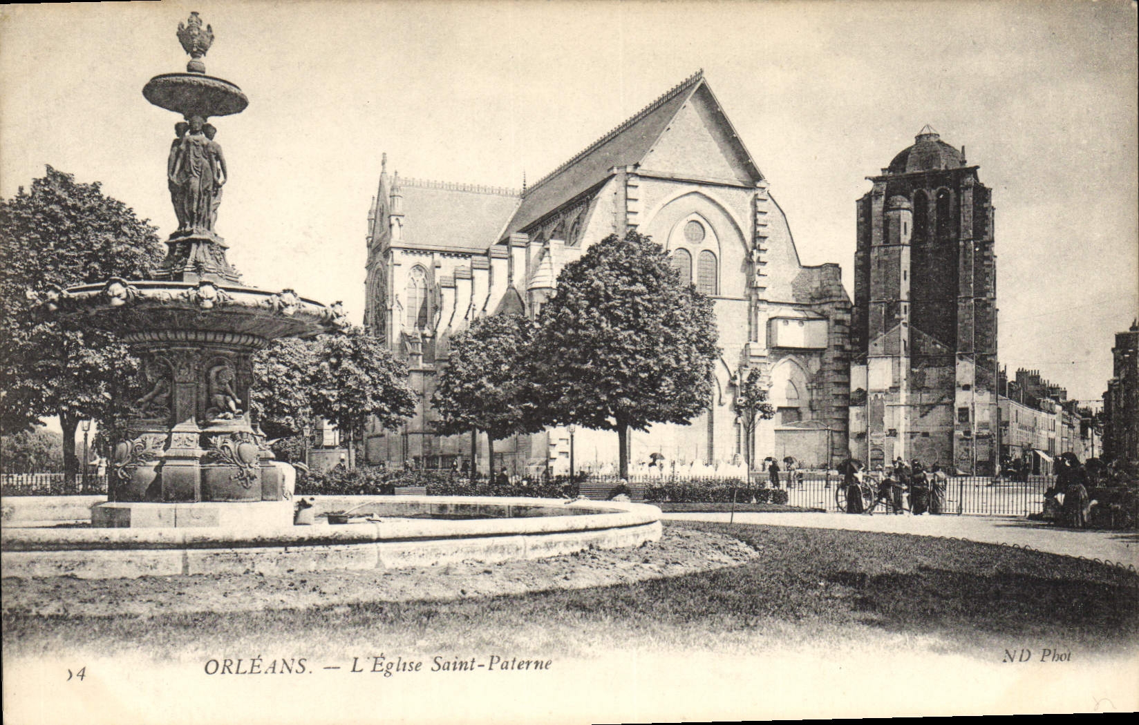 CPA Orleans L'Eglise St Paterne 