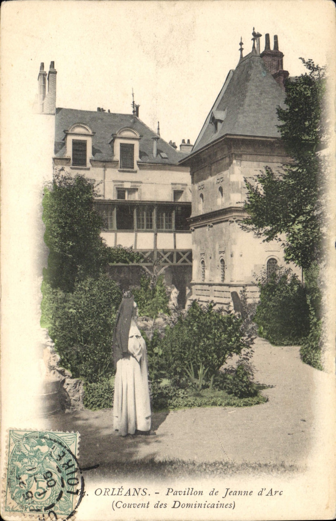 CPA Orleans Pavillon de Jeanne d'Arc Couvent des Dominicaines 
