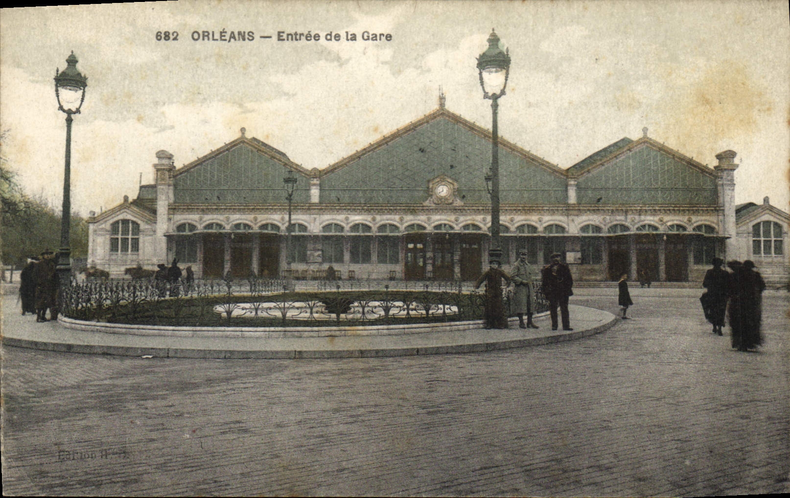 CPA Orleans Entree de la Gare 
