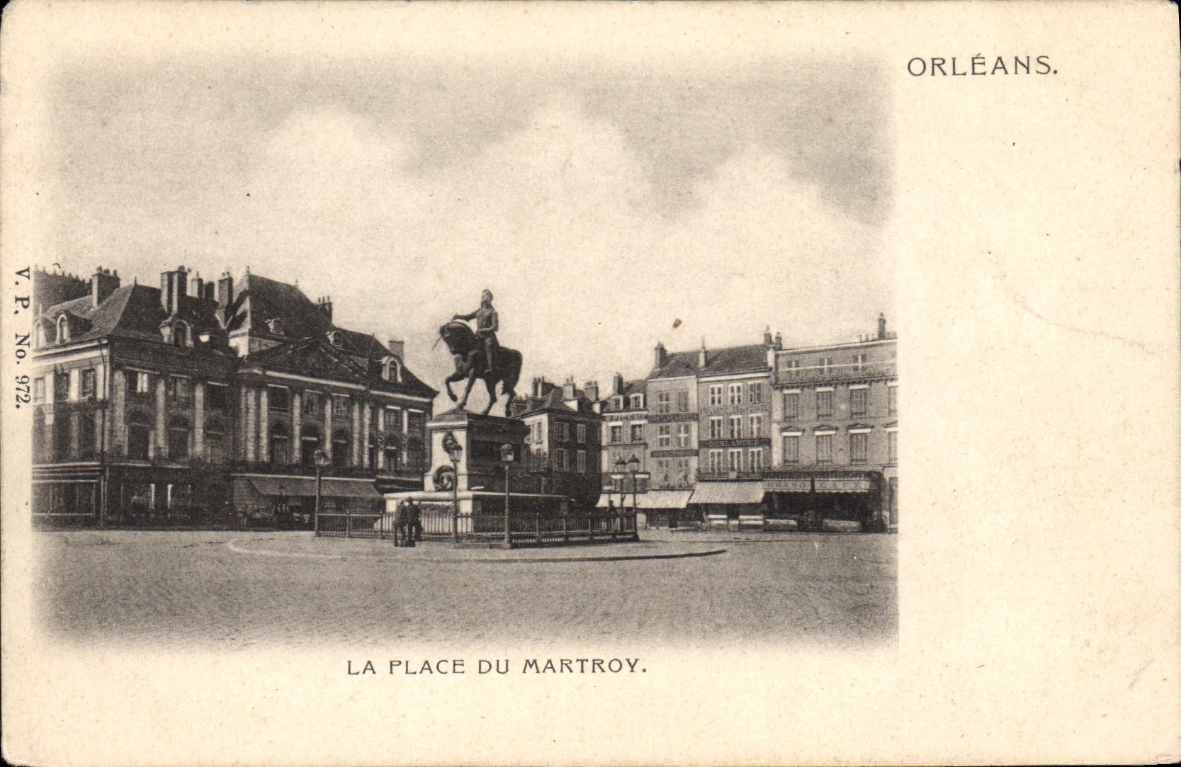 CPA Orleans La Place du Martroy 