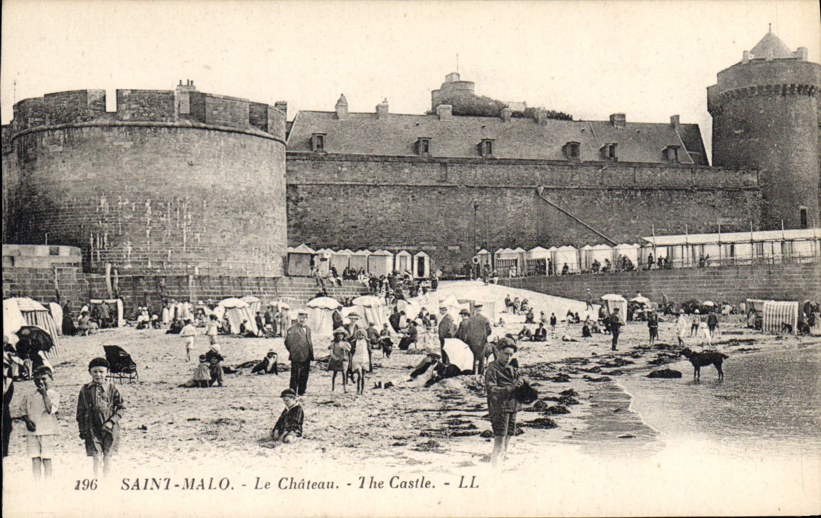 CPA Saint Malo Le Chateau 