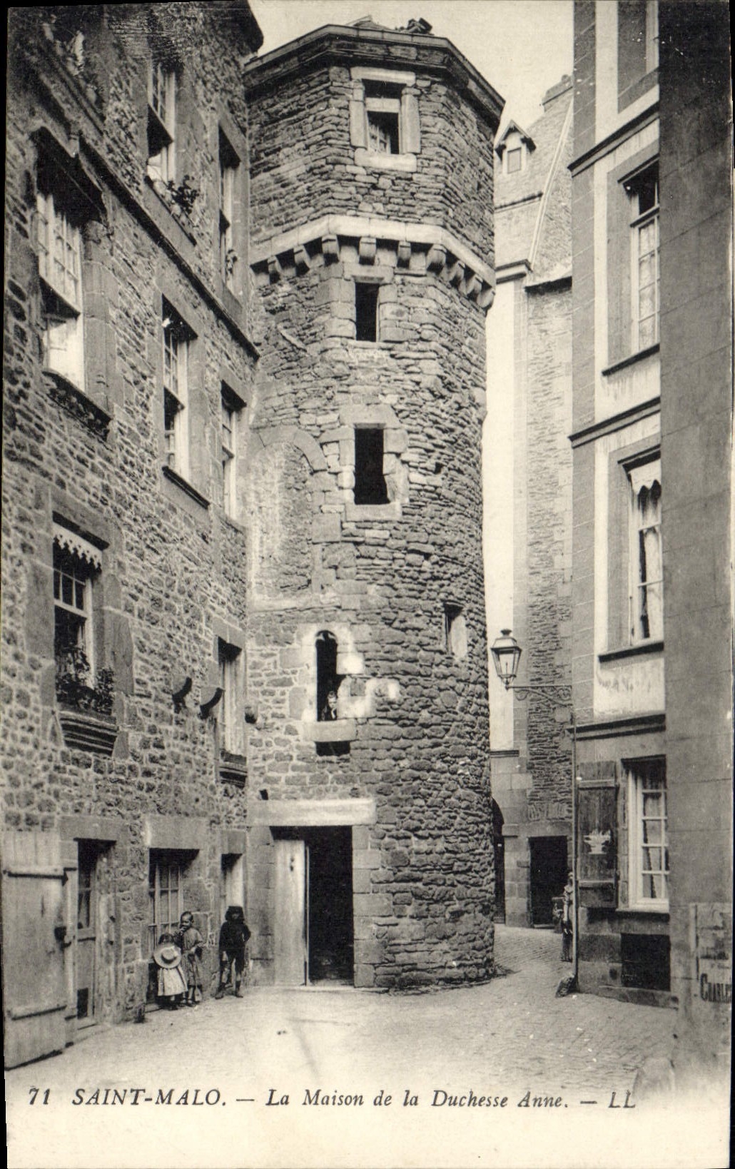 CPA Saint Malo La Maison de la Duchesse Anne
