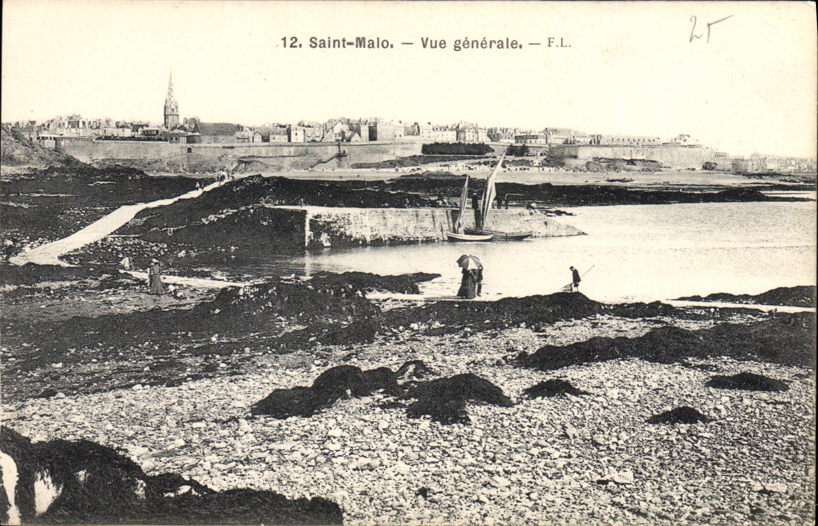 CPA Saint Malo Vue generale 