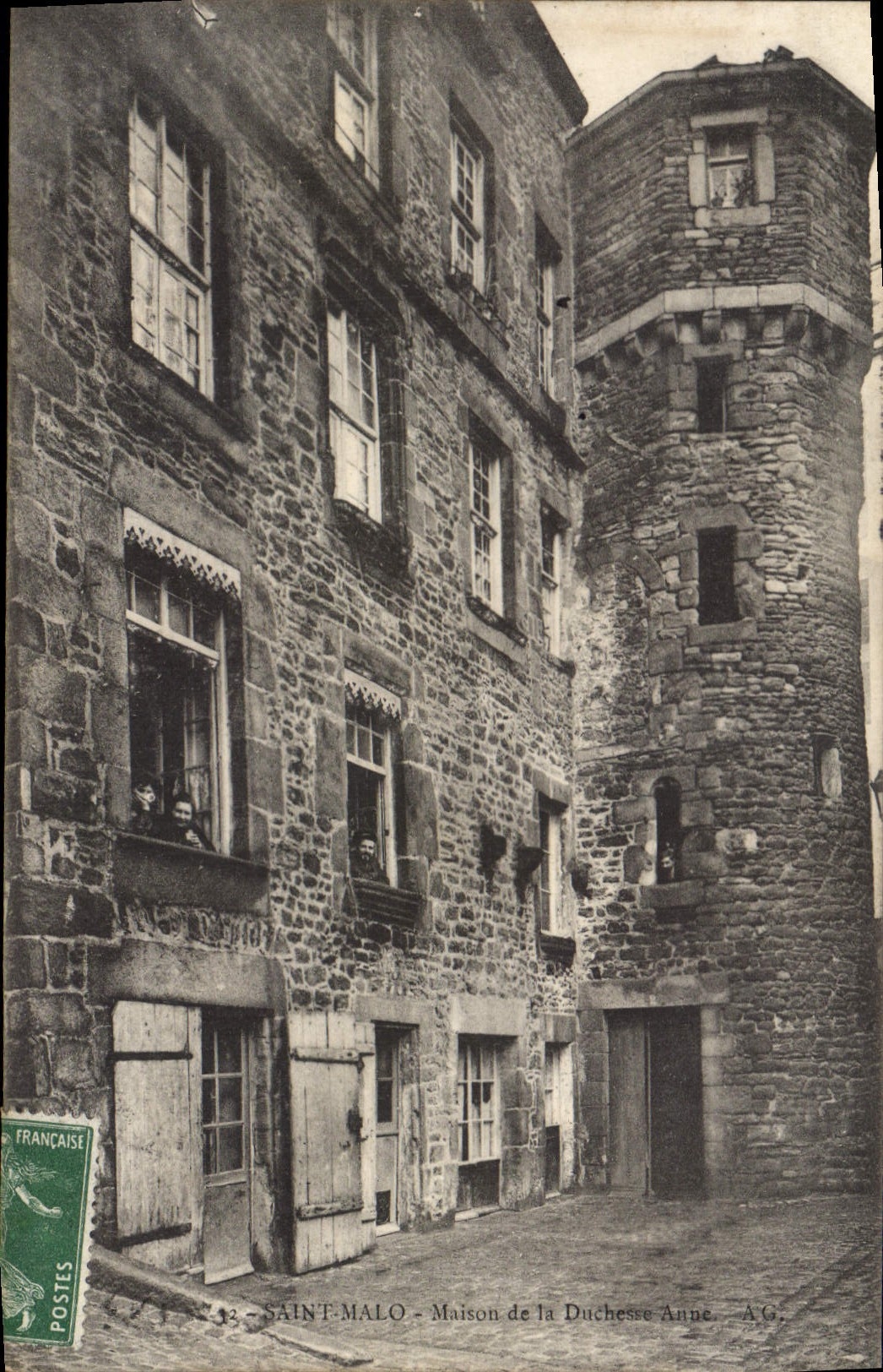 CPA Saint Malo Maison de la Duchesse Anne 