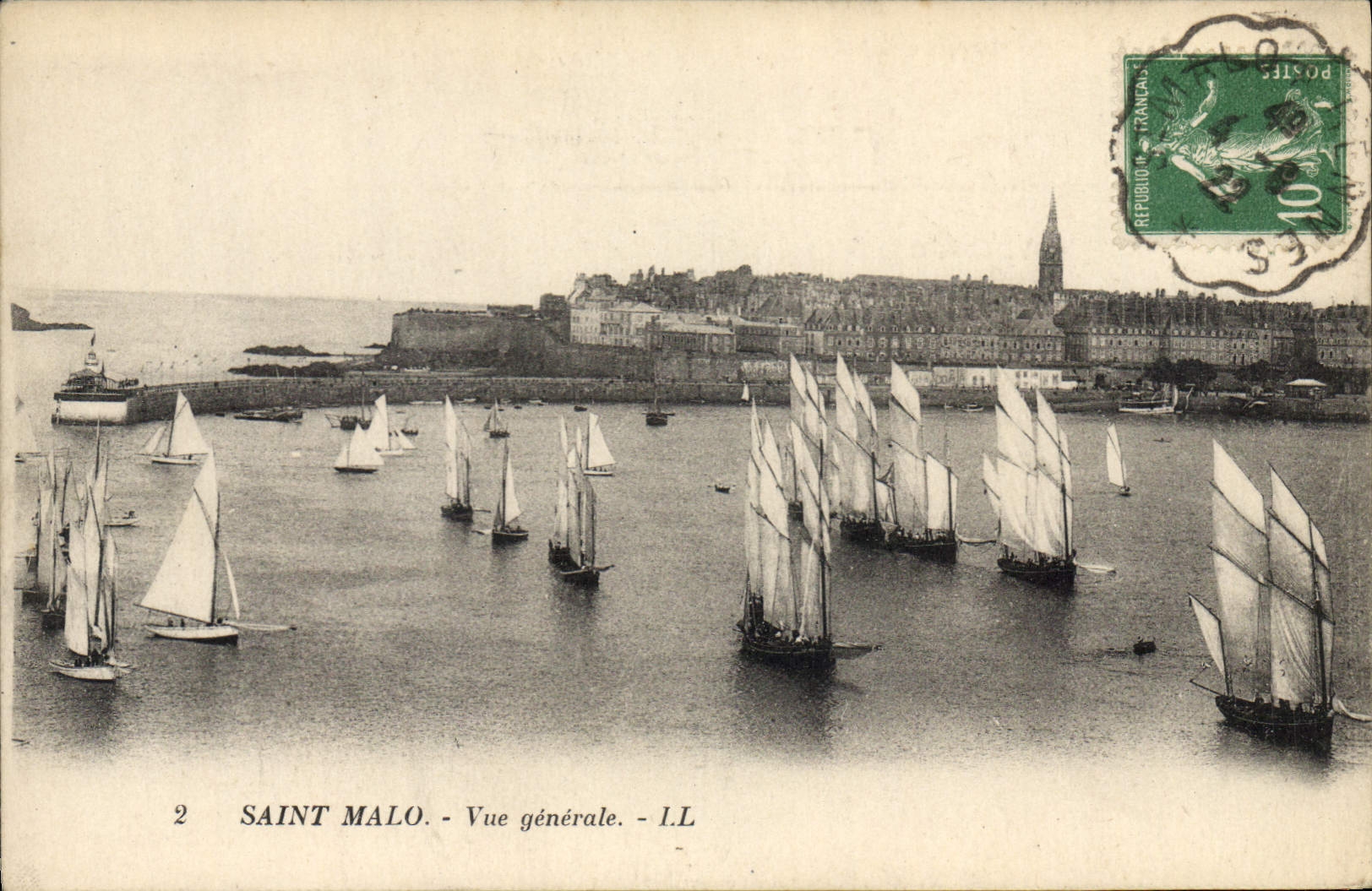 CPA Saint Malo vue generale 