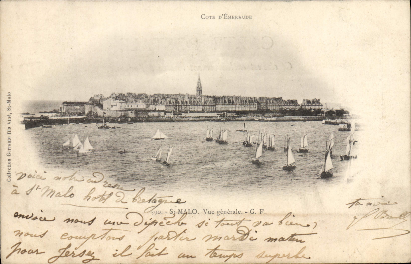 CPA St Malo vue generale 