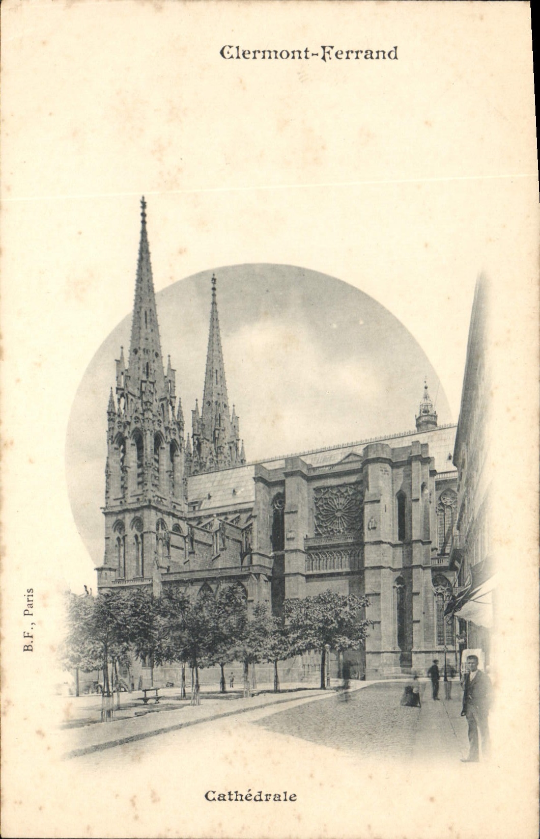 CPA Clermont Ferrand Cathedrale 