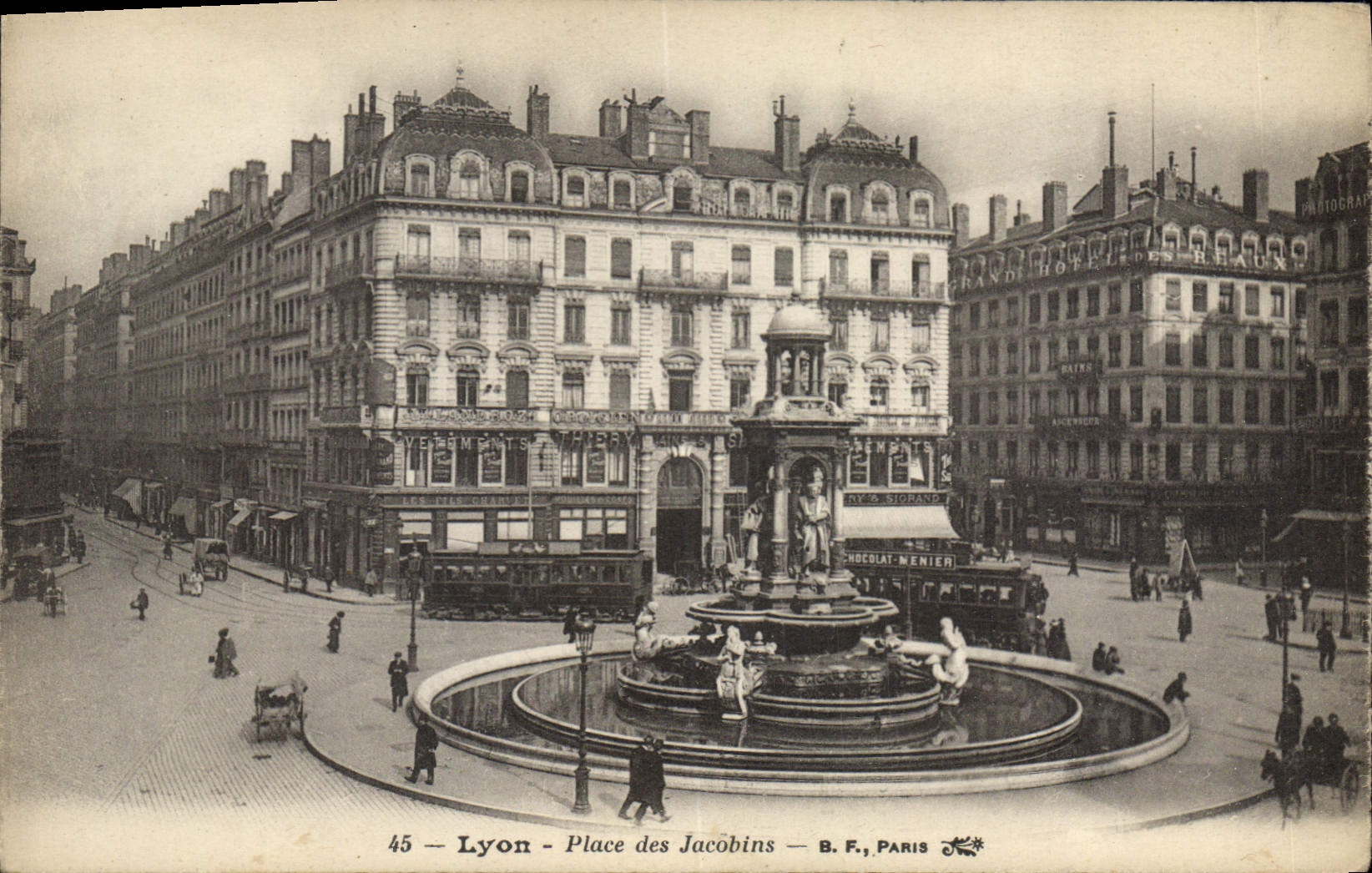 CPA Lyon Place des Jacobins 