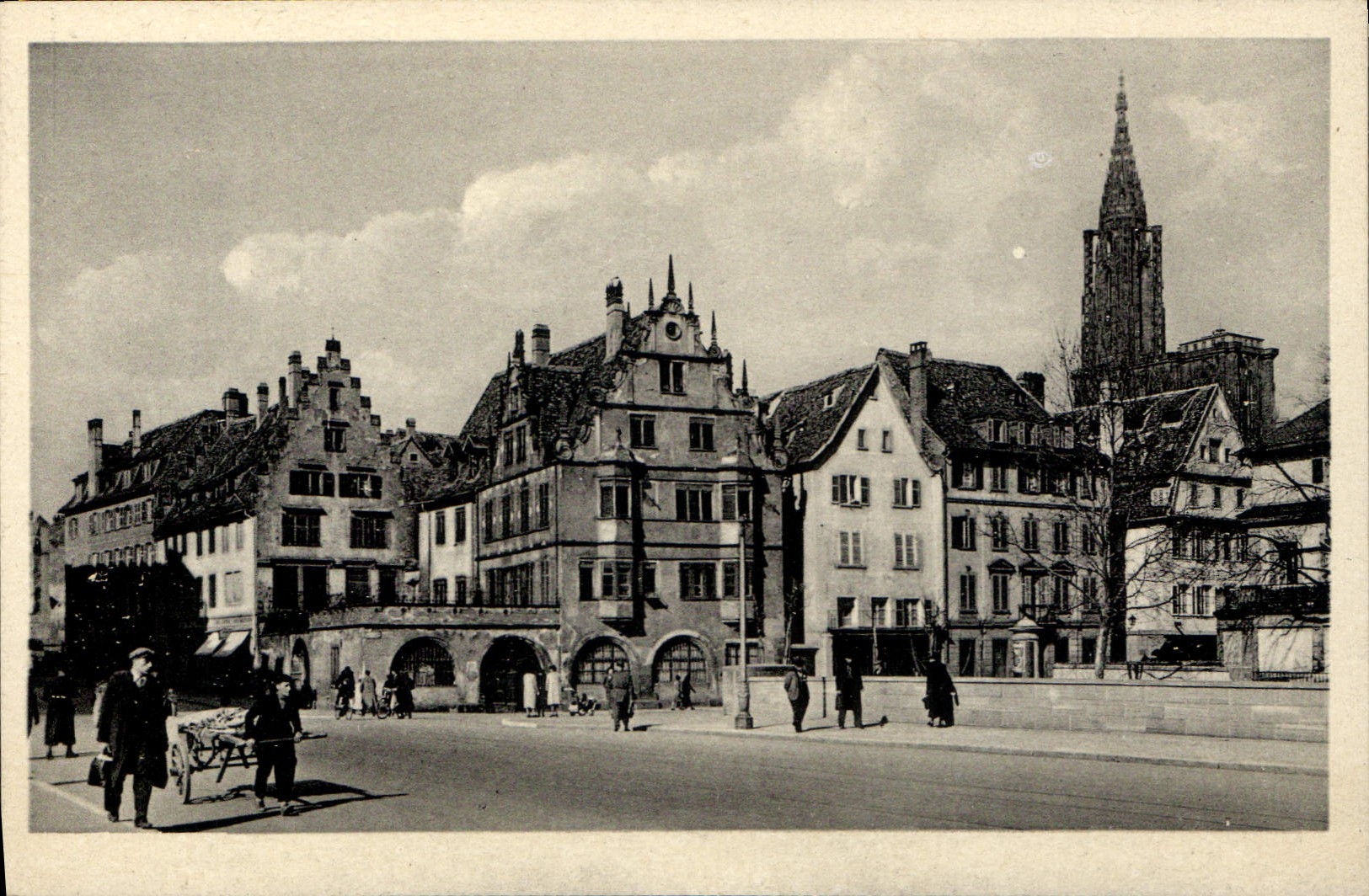 CPA Strasbourg Pont St Nicolas 