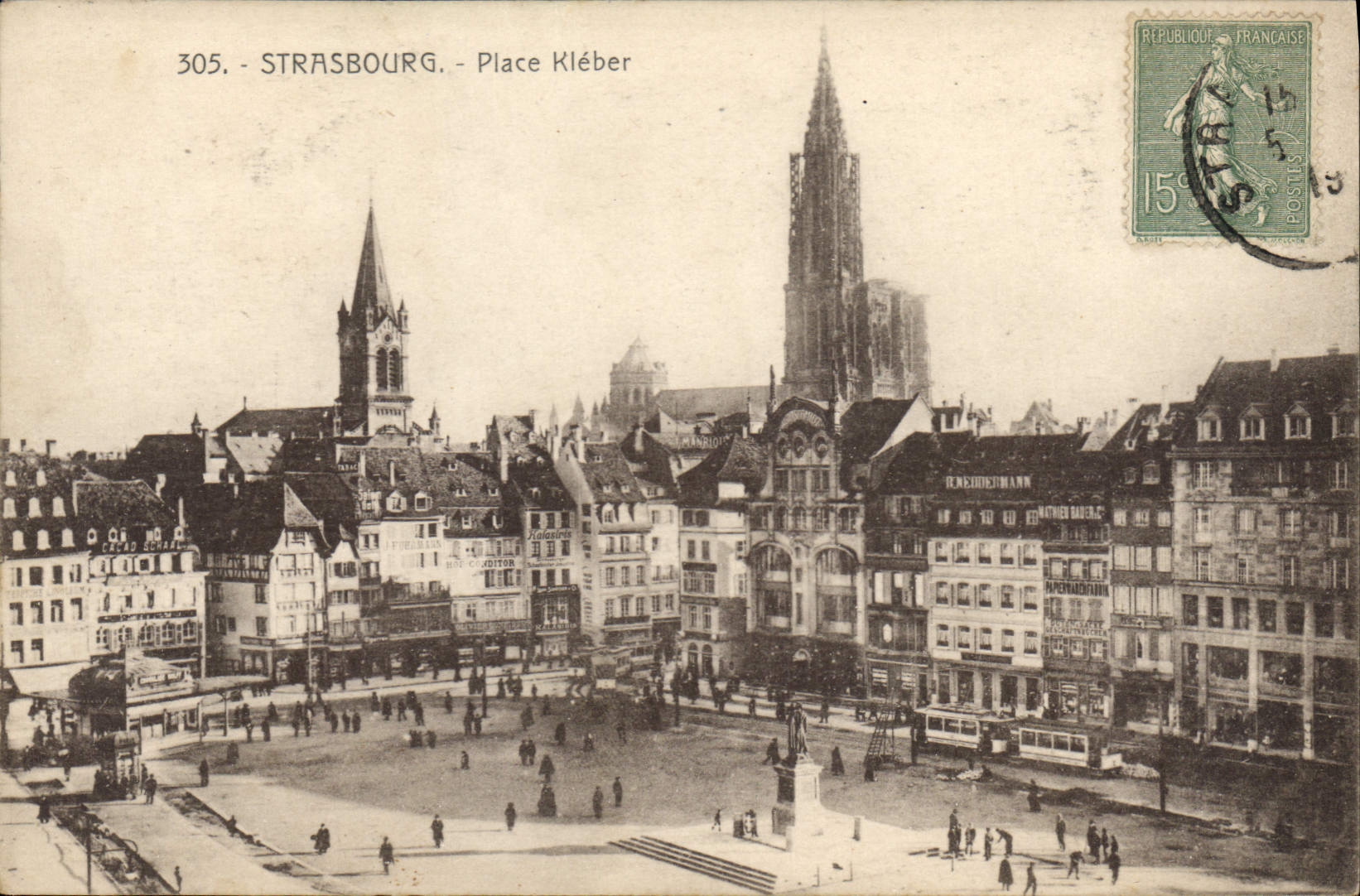 CPA Strasbourg Place Kleber 