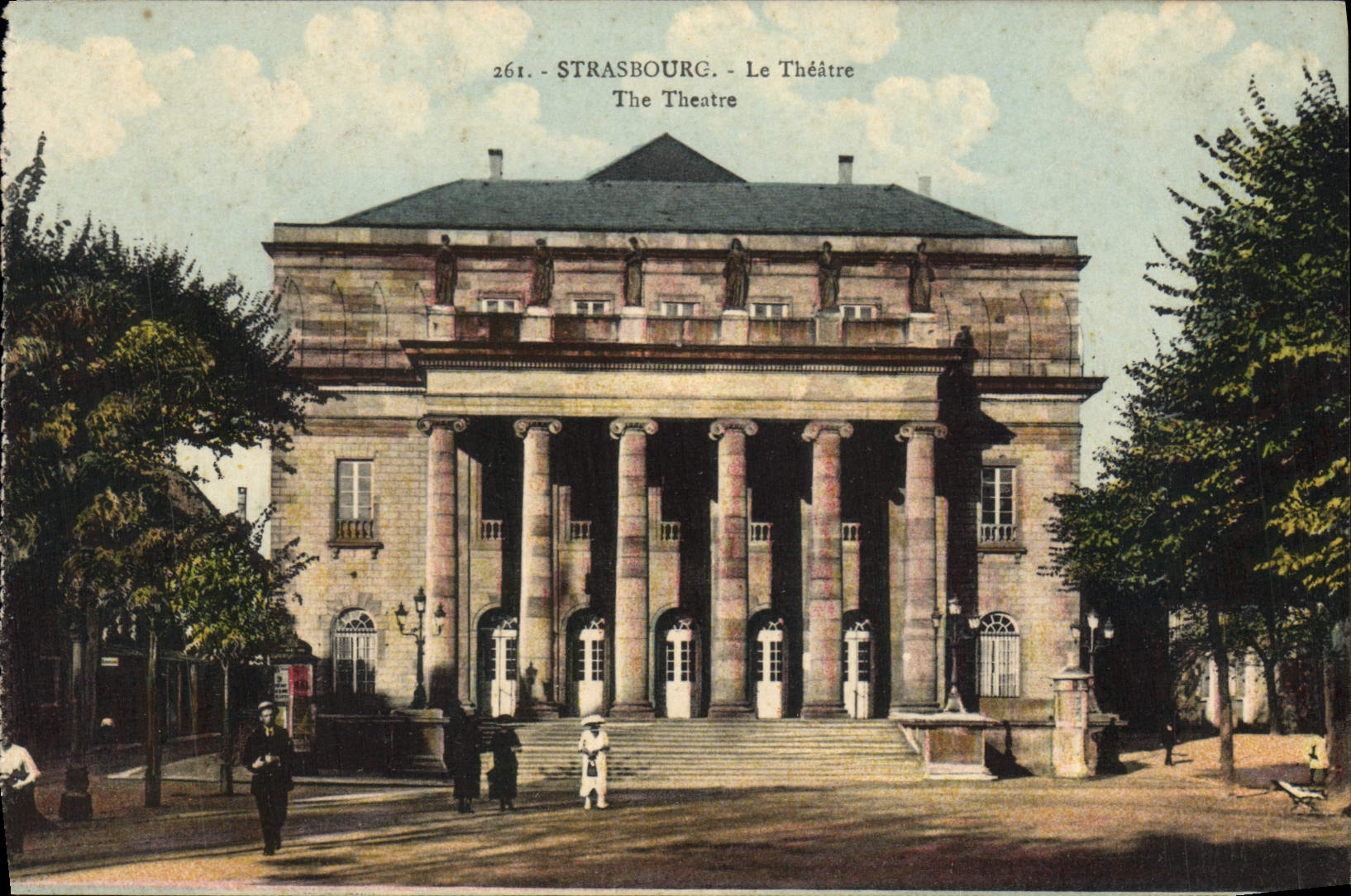 CPA Strasbourg Le Theatre 