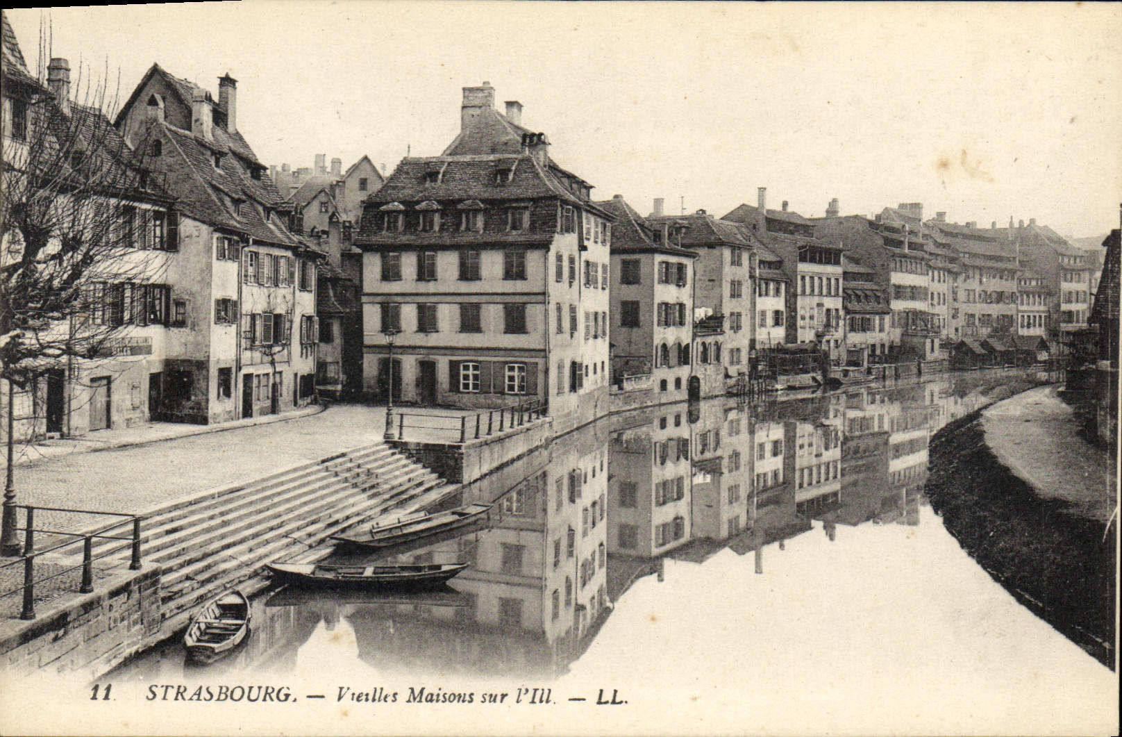 CPA Strasbourg Vieilles Maisons sur l'Ill 