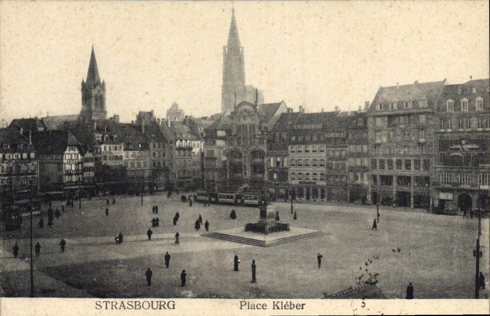 CPA Strasbourg place Kleber 