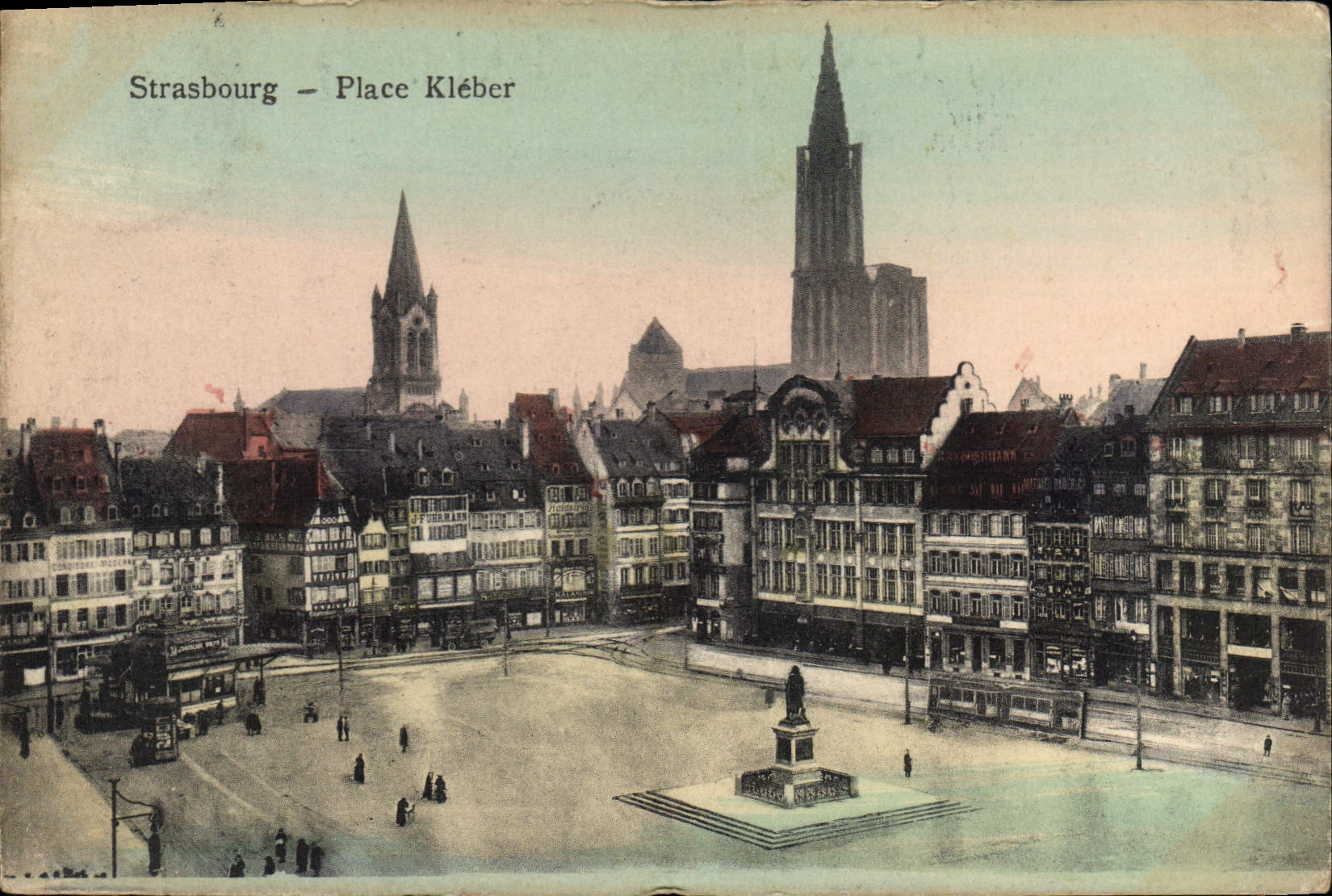 CPA Strasbourg place Kleber 