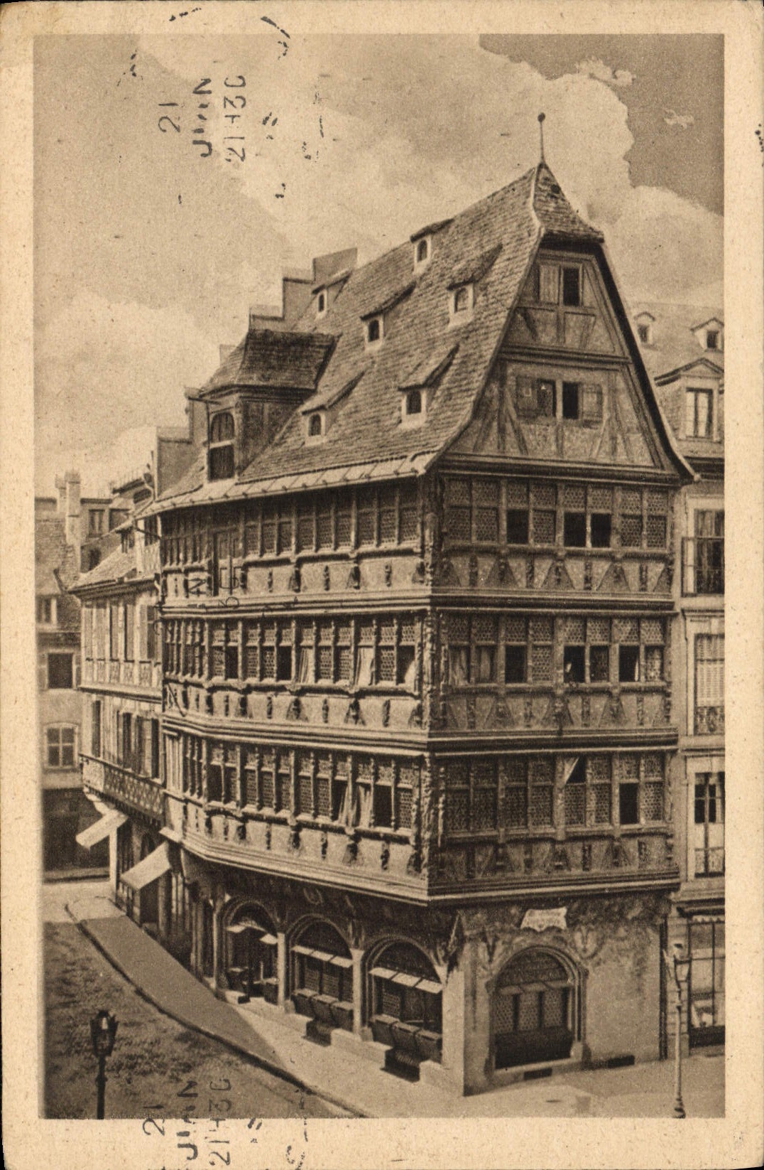 CPA Strasburg Altes Haus 