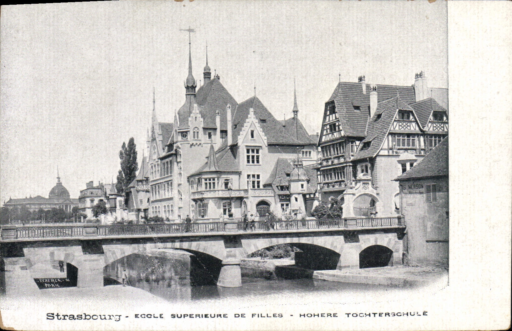 CPA Strasbourg ecole superieure de filles 