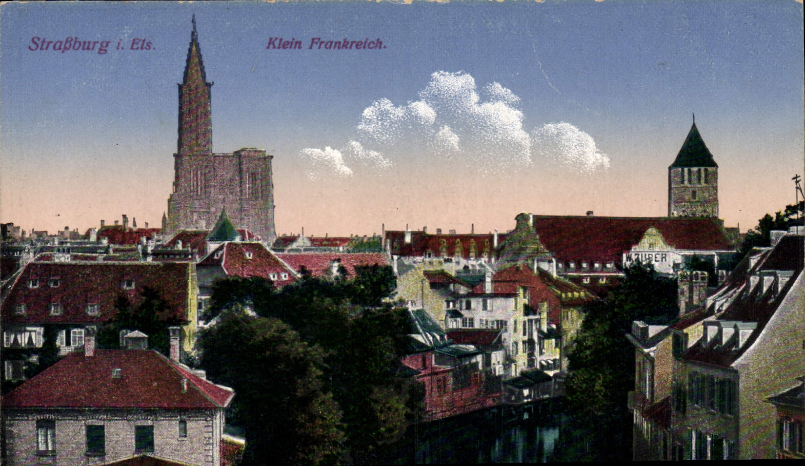 CPA Strasburg Klein Frankreich 