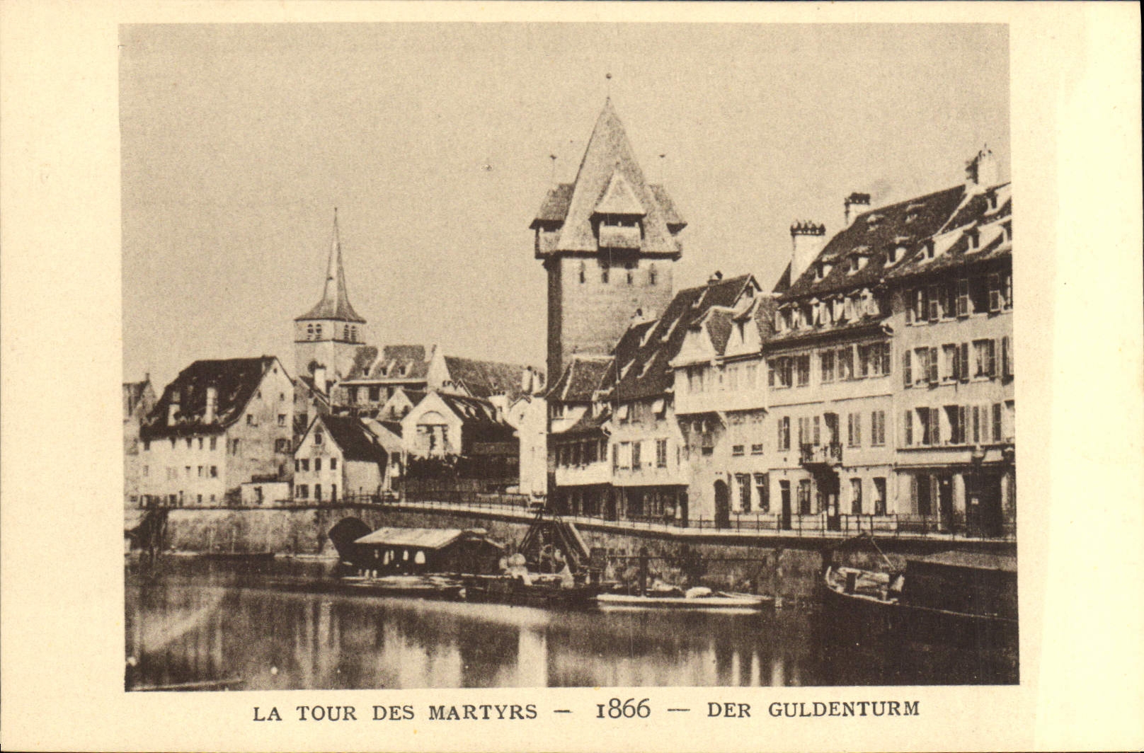 CPA La Tour des Martyrs 1866 der Guldenturn 