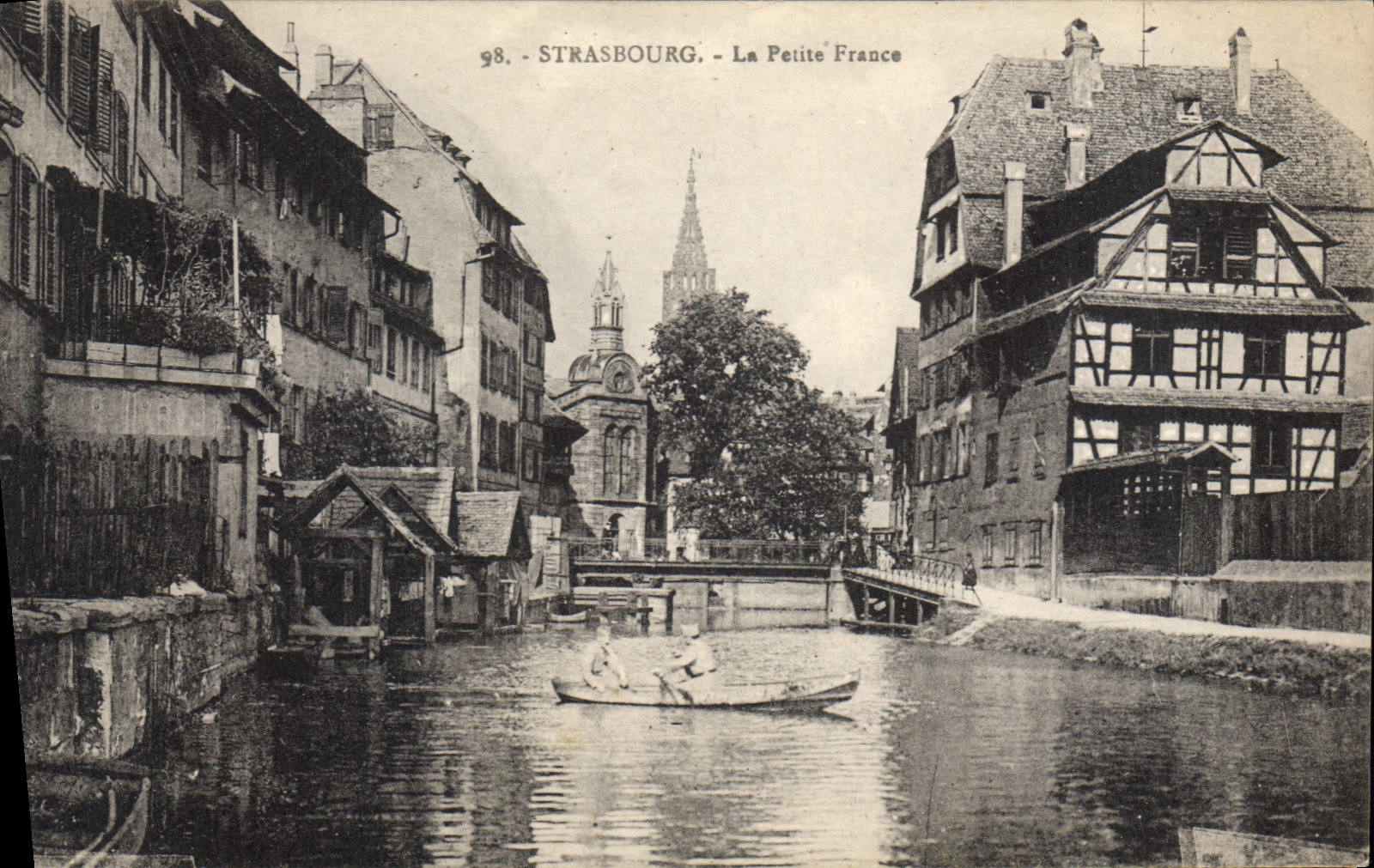 CPA Strasbourg la Petite France 