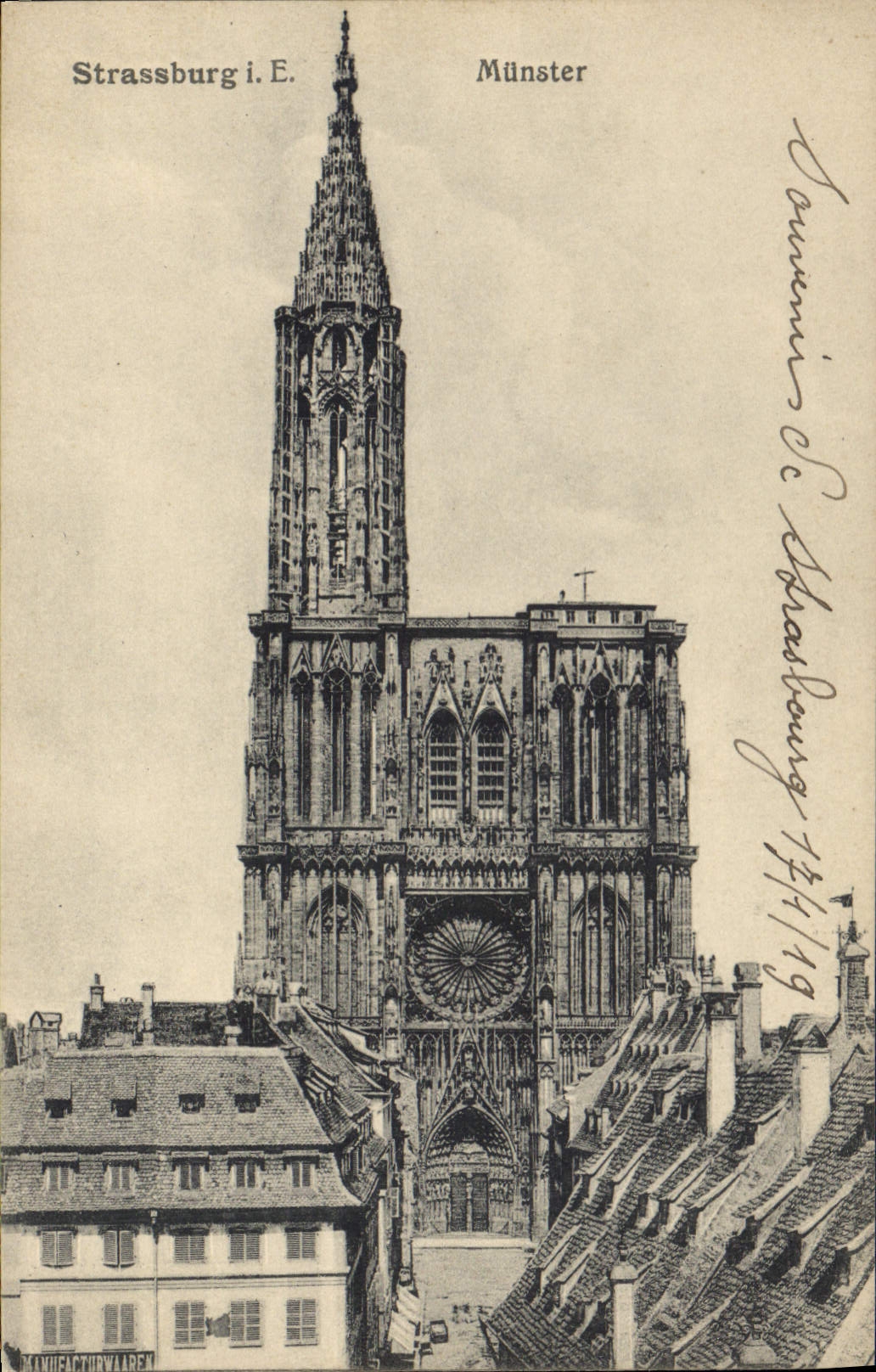CPA Strassburg Munster 