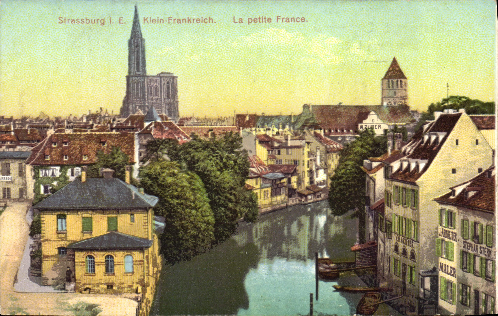 CPA Strassburg la Petite France 