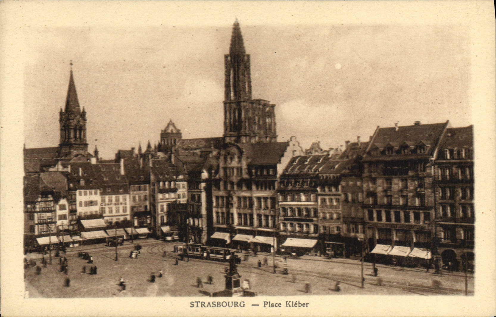 CPA Strasbourg place Kleber 