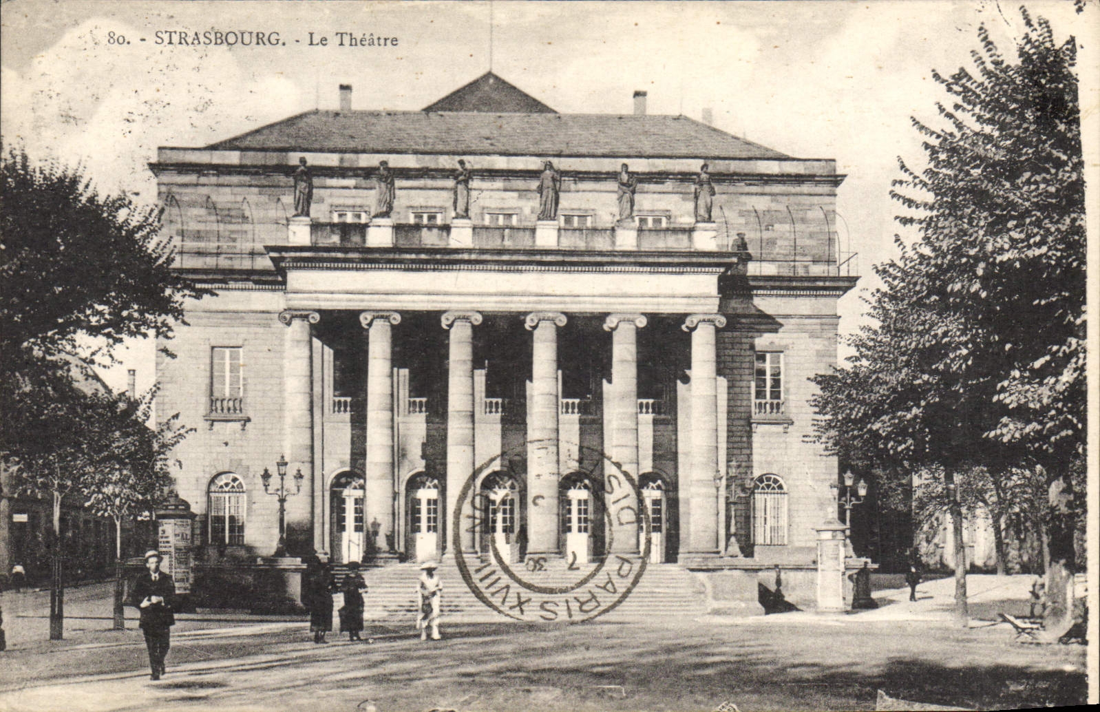 CPA Strasbourg le Theatre 