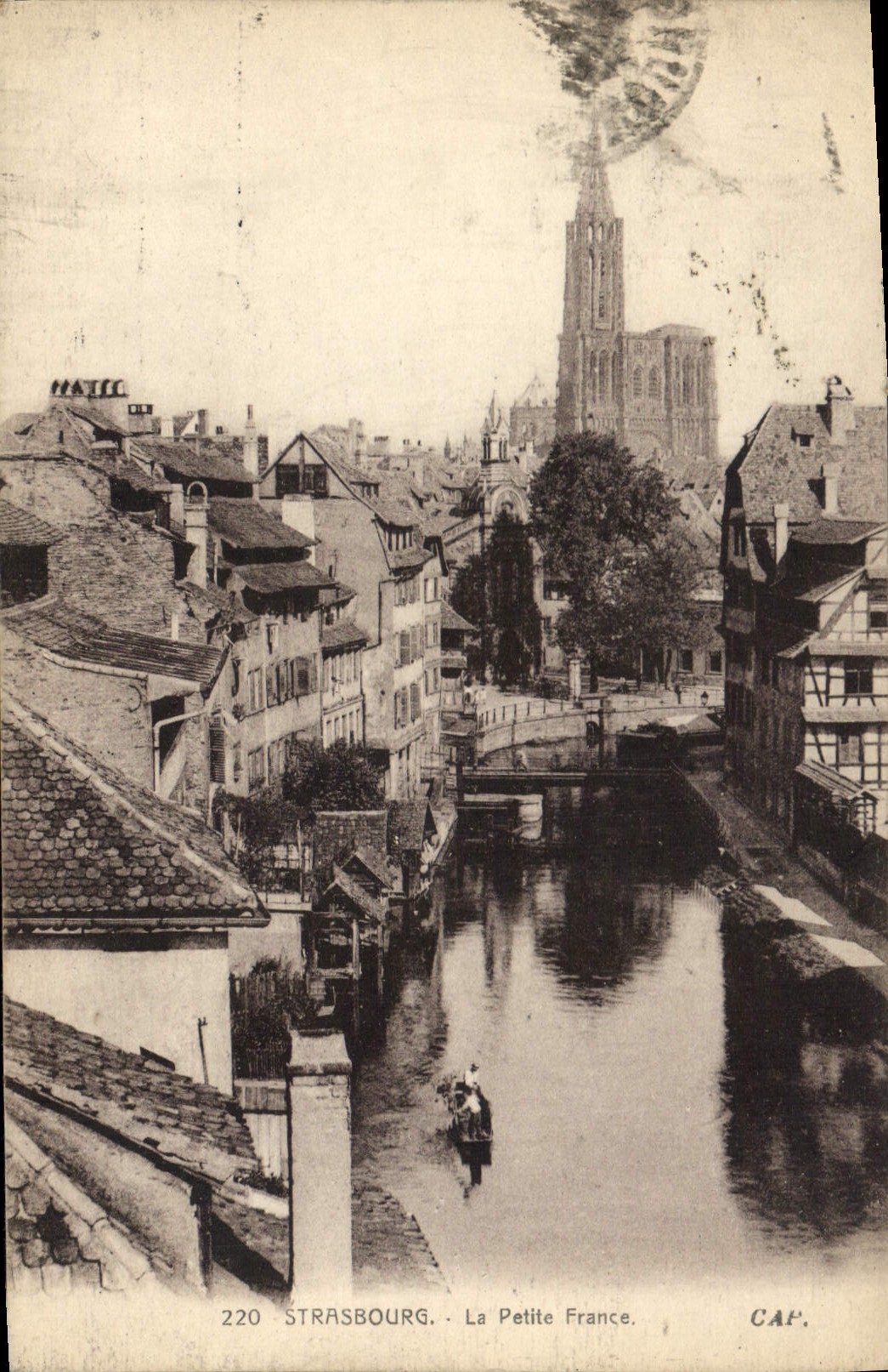 CPA Strasbourg la petite France 