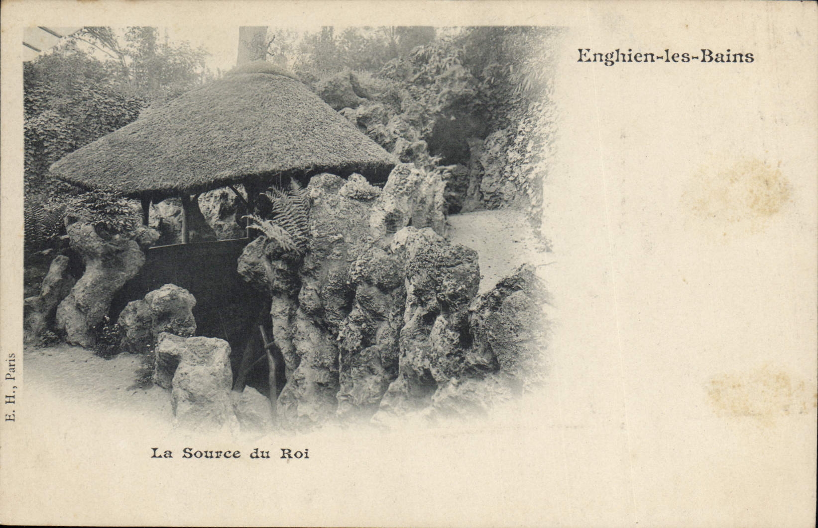 CPA Enghien les Bains la Source du Roi 