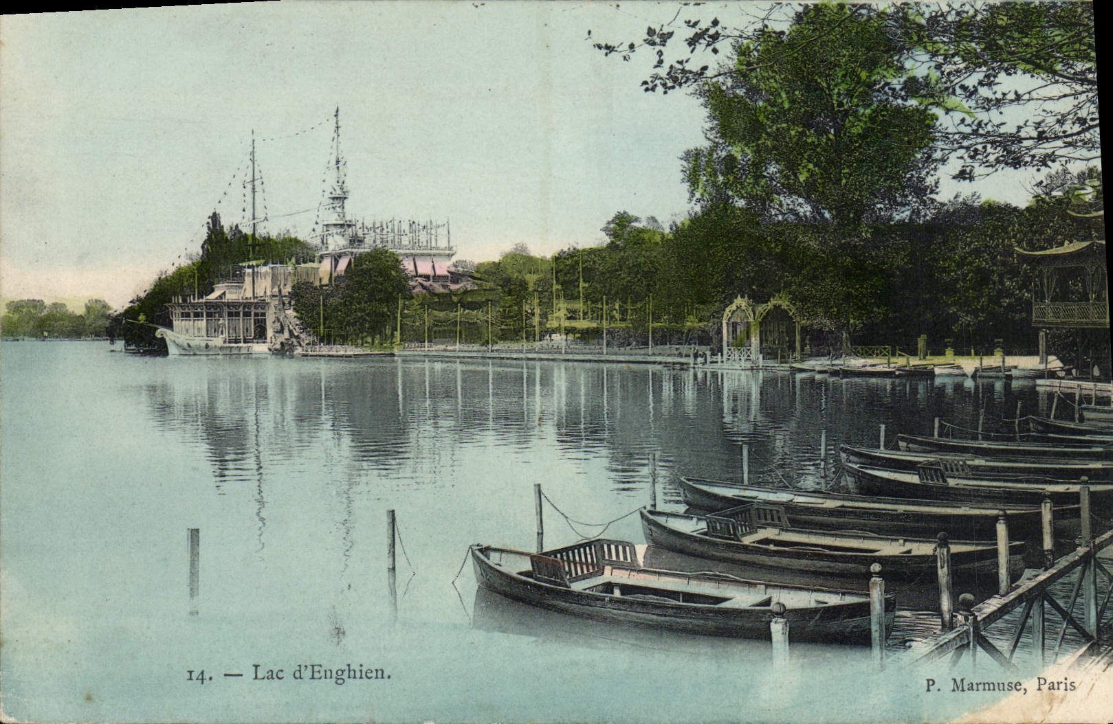 CPA Lac d'Enghien