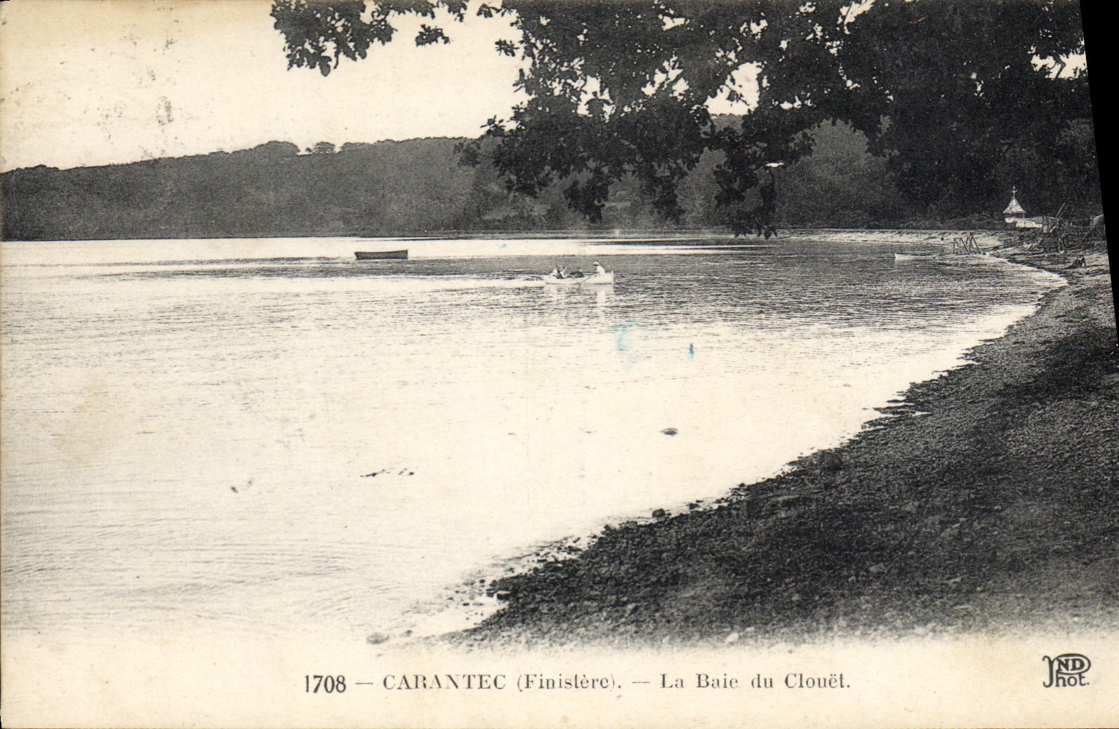 CPA Carantec Finistere la Baie du Clouet