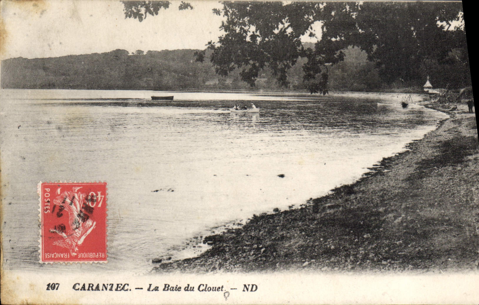 CPA Carantec la Baie du Clouet 